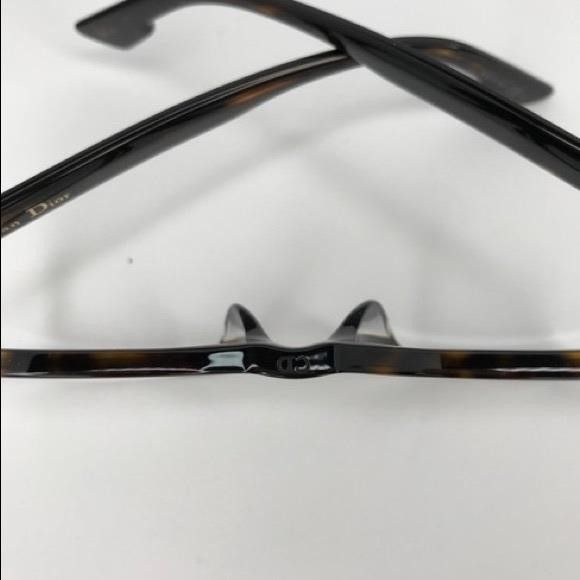 Dior Dior Ladies Tortoise Aviator/Pilot Eyeglass Frames Diorcd2f Size ONE SIZE - 8 Thumbnail