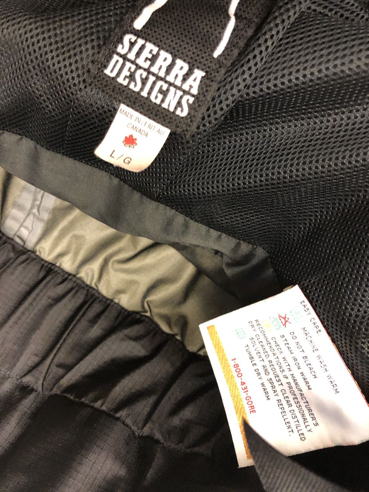 Goretex × Japanese Brand × Vintage GoreTex ski bib large black jacket snow pants Size US L / EU 52-54 / 3 - 4 Thumbnail