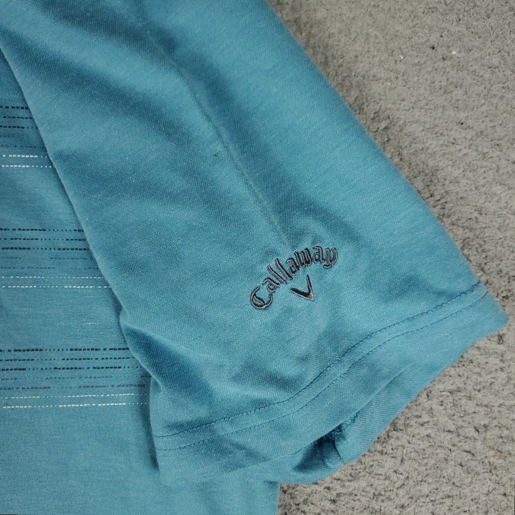 Callaway VINTAGE Callaway Polo Shirt Mens Size Large Blue Opti Dri Fit Golf Short Sleeve Size US L / EU 52-54 / 3 - 4 Thumbnail