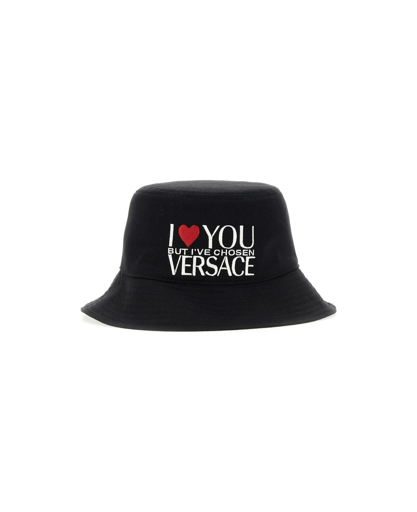 Versace o1y0226 Size : 7 1/4 / Logo Hat / Cap in Black Size ONE SIZE - 1 Thumbnail