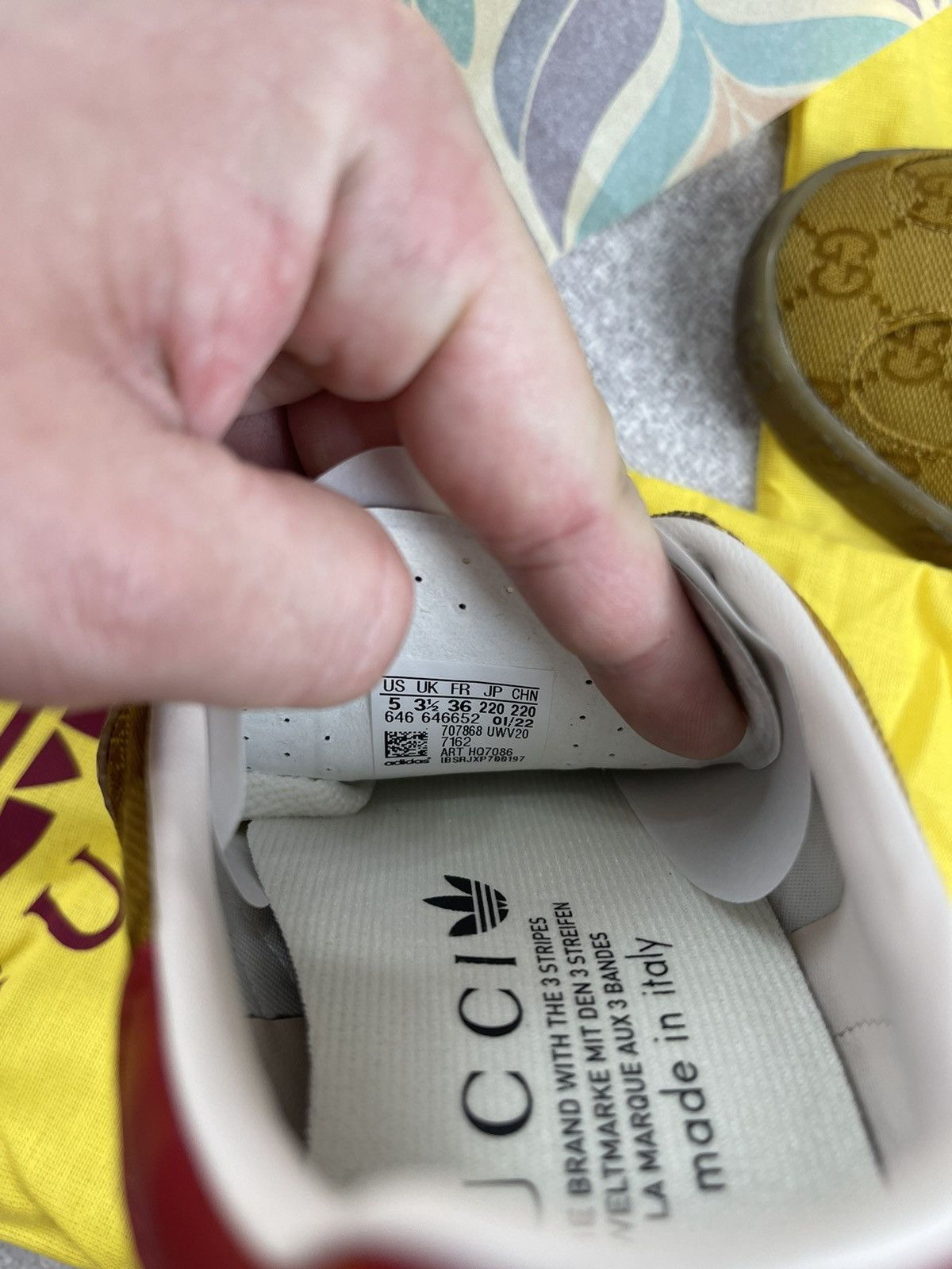 Gucci Adidas × Gucci Gazelle GG Monogram Sneakers Size 36 Size US 5 / IT 35 - 9 Thumbnail