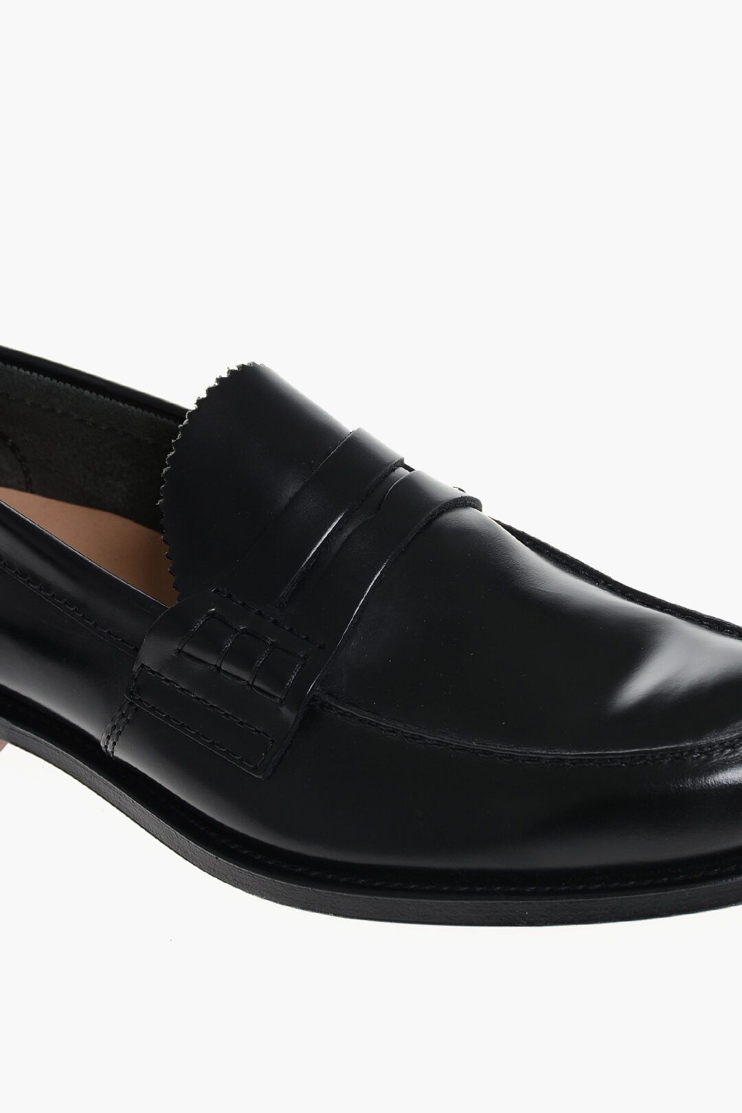 Church's og1mm0325 Leather Loafers in Black Size US 10 / EU 43 - 4 Thumbnail