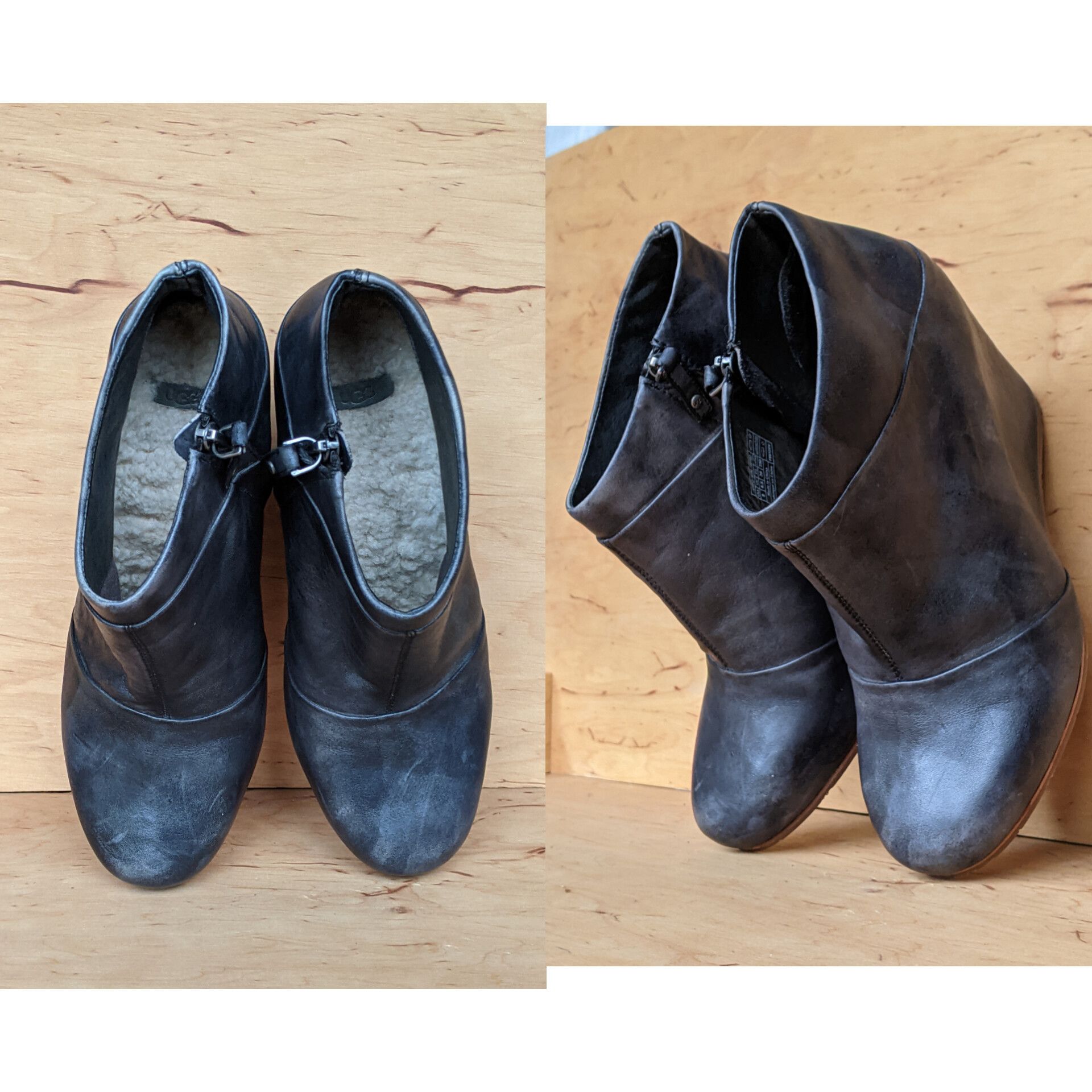 Ugg UGG Carmine Pull On Wedge Heel Boots Prada 1001882 Vintage Size US 8 / IT 38 - 20 Thumbnail