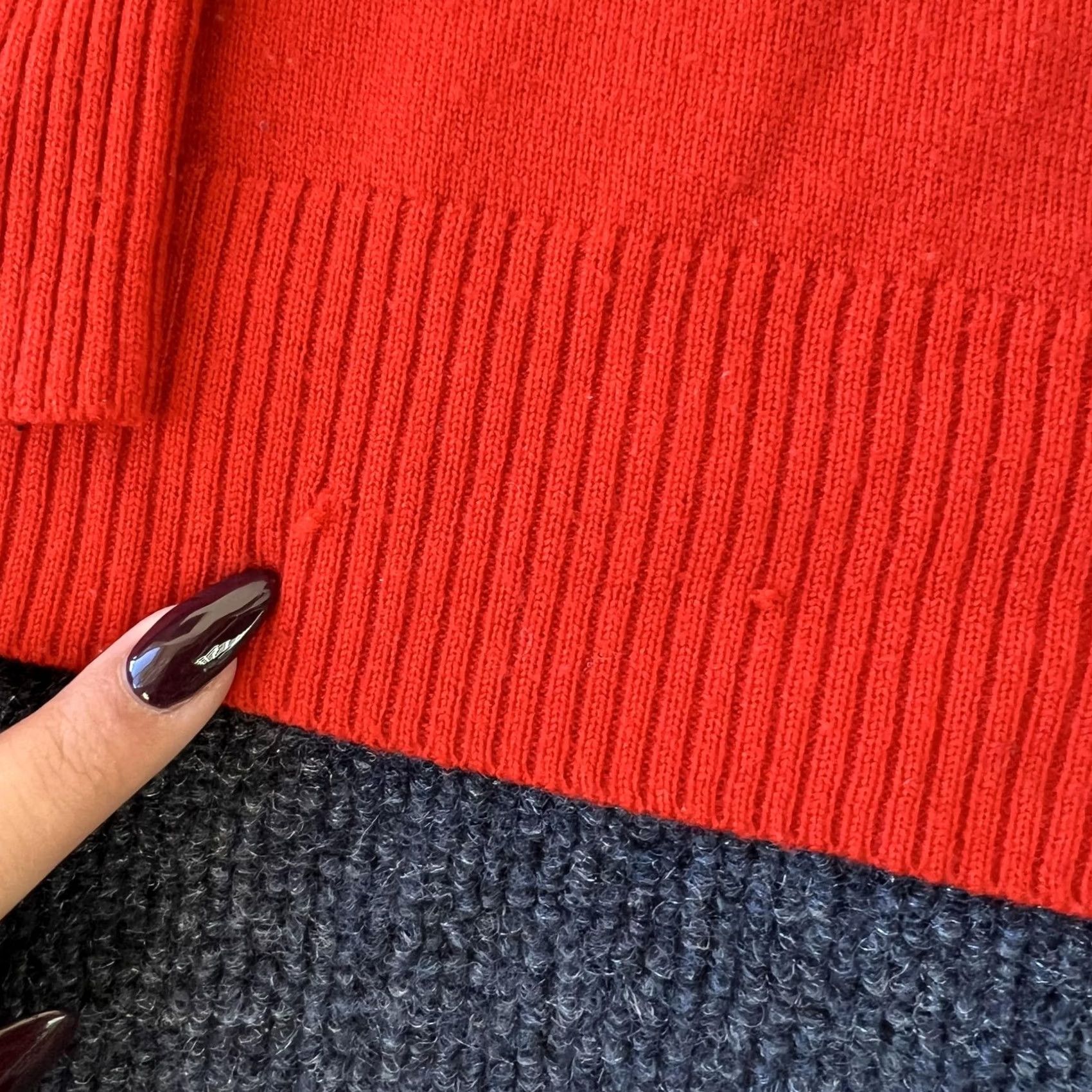 Polo Ralph Lauren Ralph Lauren Sport Sweater Womens XL Red Merino Wool Scoop Neck Pullover Pony Size XL / US 12-14 / IT 48-50 - 2 Thumbnail