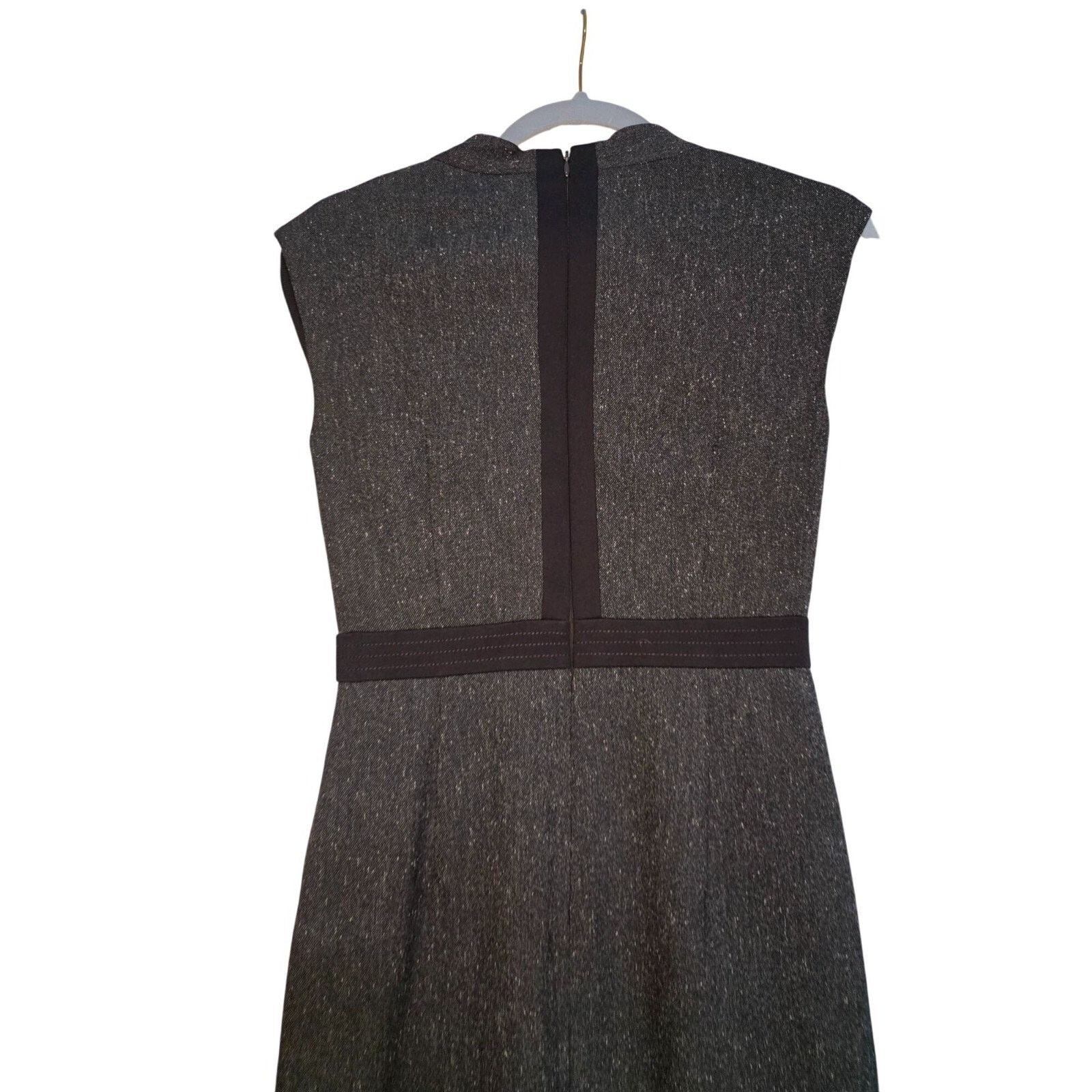 ANTONIO MIRO Antonio Melani Womens Metallic Gray & Black Dress size 2 Size XS / US 0-2 / IT 36-38 - 11 Thumbnail