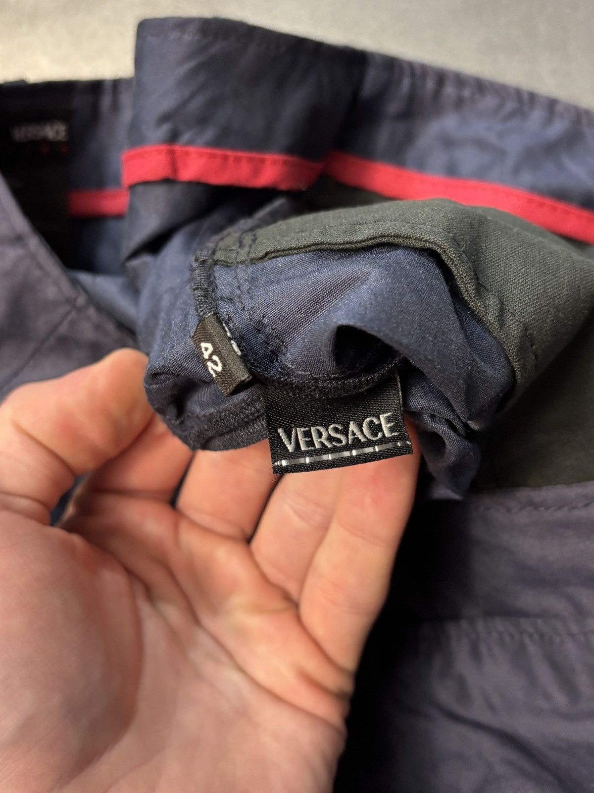 Versace × Vintage Vintage Versace Sport Skirt Nylon 2000s 1990s Deadstock Size 28" / US 6 / IT 42 - 10 Thumbnail