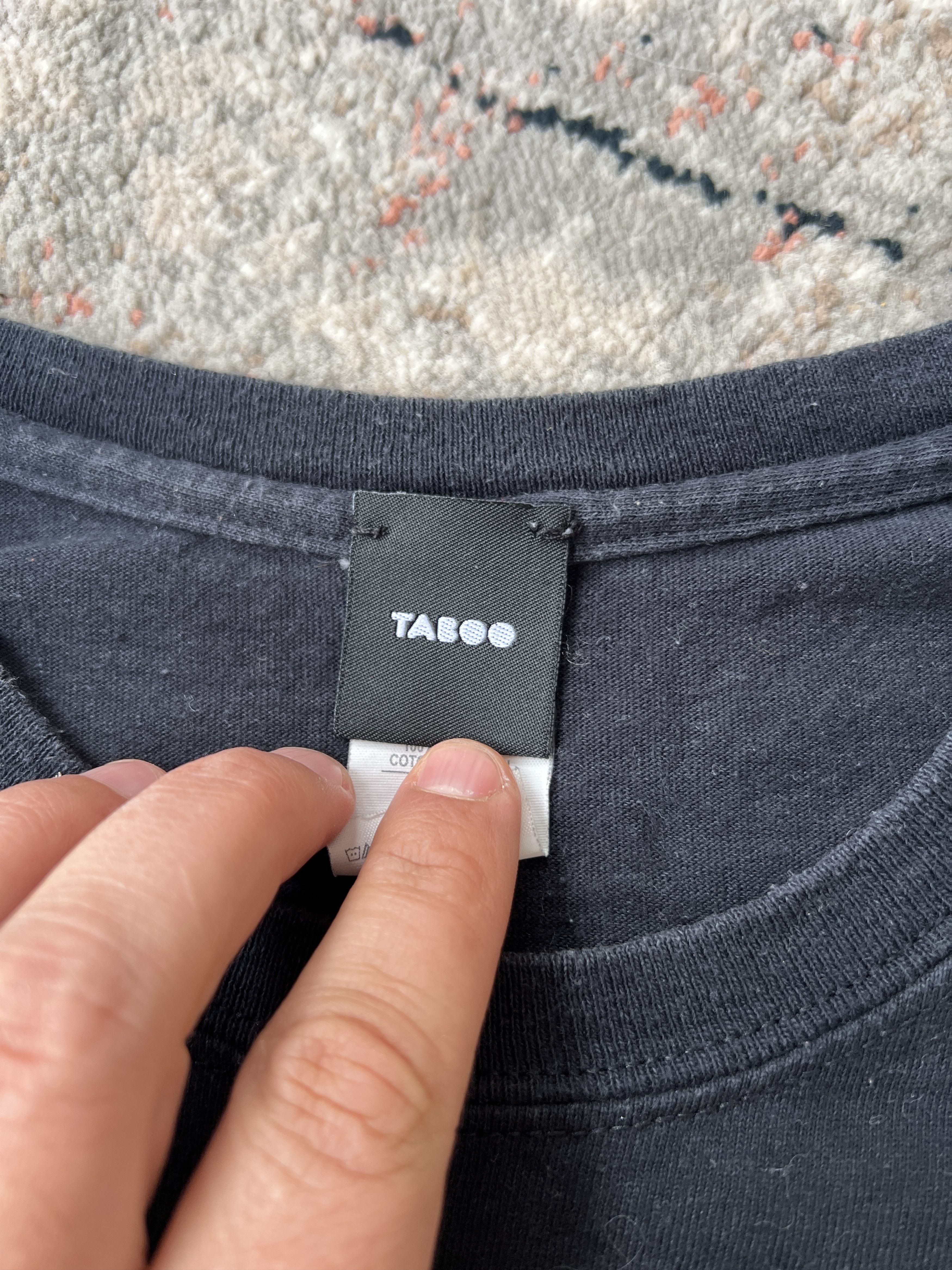 Other Taboo Prohibited Disallowed Forbidden Tee Size US L / EU 52-54 / 3 - 2 Thumbnail