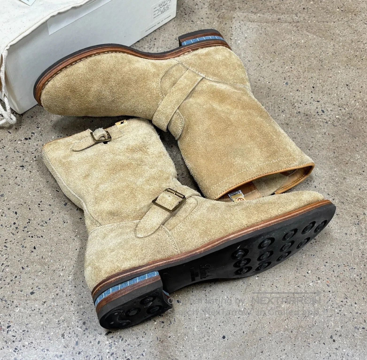 Visvim Visvim T.W.O. Beige Engineer Boots. Size US 10 / EU 43 - 5 Thumbnail