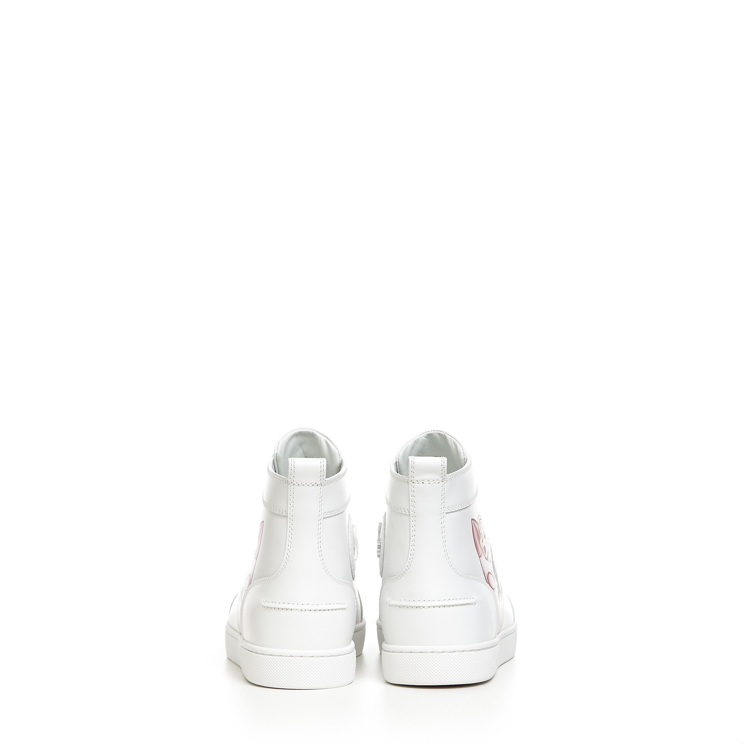 Christian Louboutin Hightop Sneakers Loupin With PinUp Print Size US 5 / IT 35 - 7 Thumbnail