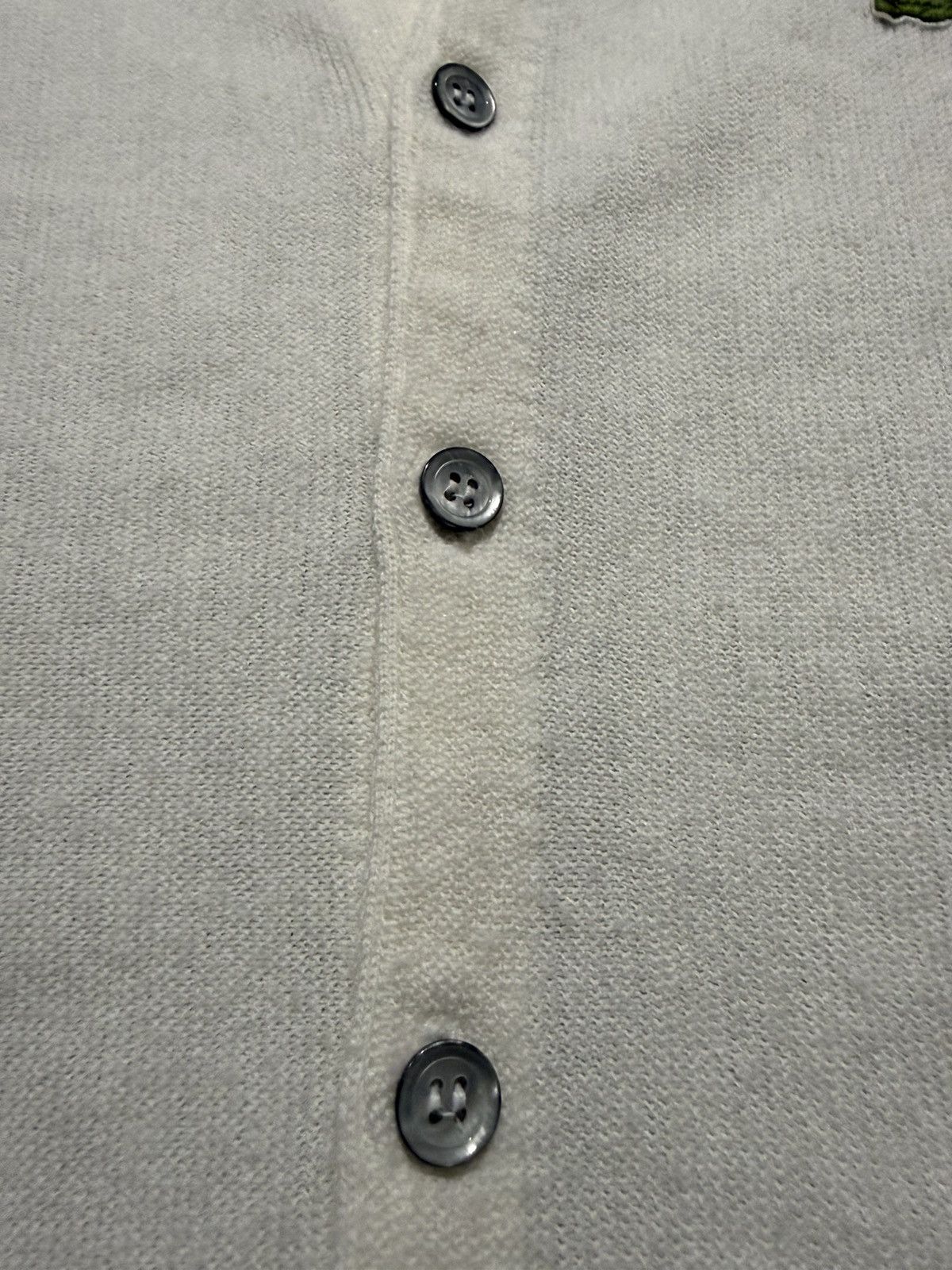 Izod Vintage IZOD Lacoste Cardigan USA Orlon Acrylic Cream Croc L Size US L / EU 52-54 / 3 - 4 Thumbnail
