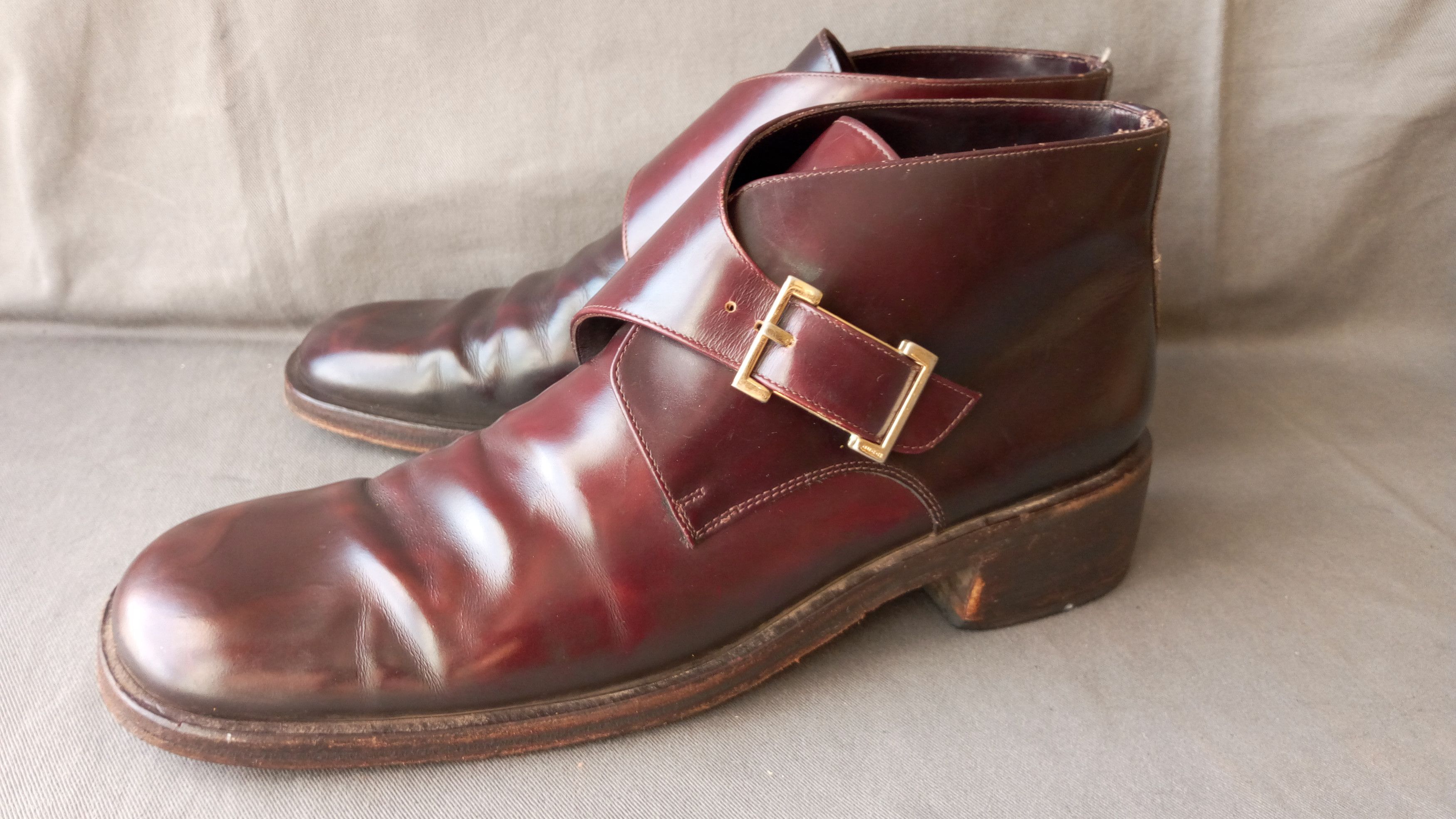 Gucci Vintage Gucci Buckle Ankle Boots Size US 9.5 / IT 39.5 - 1 Thumbnail