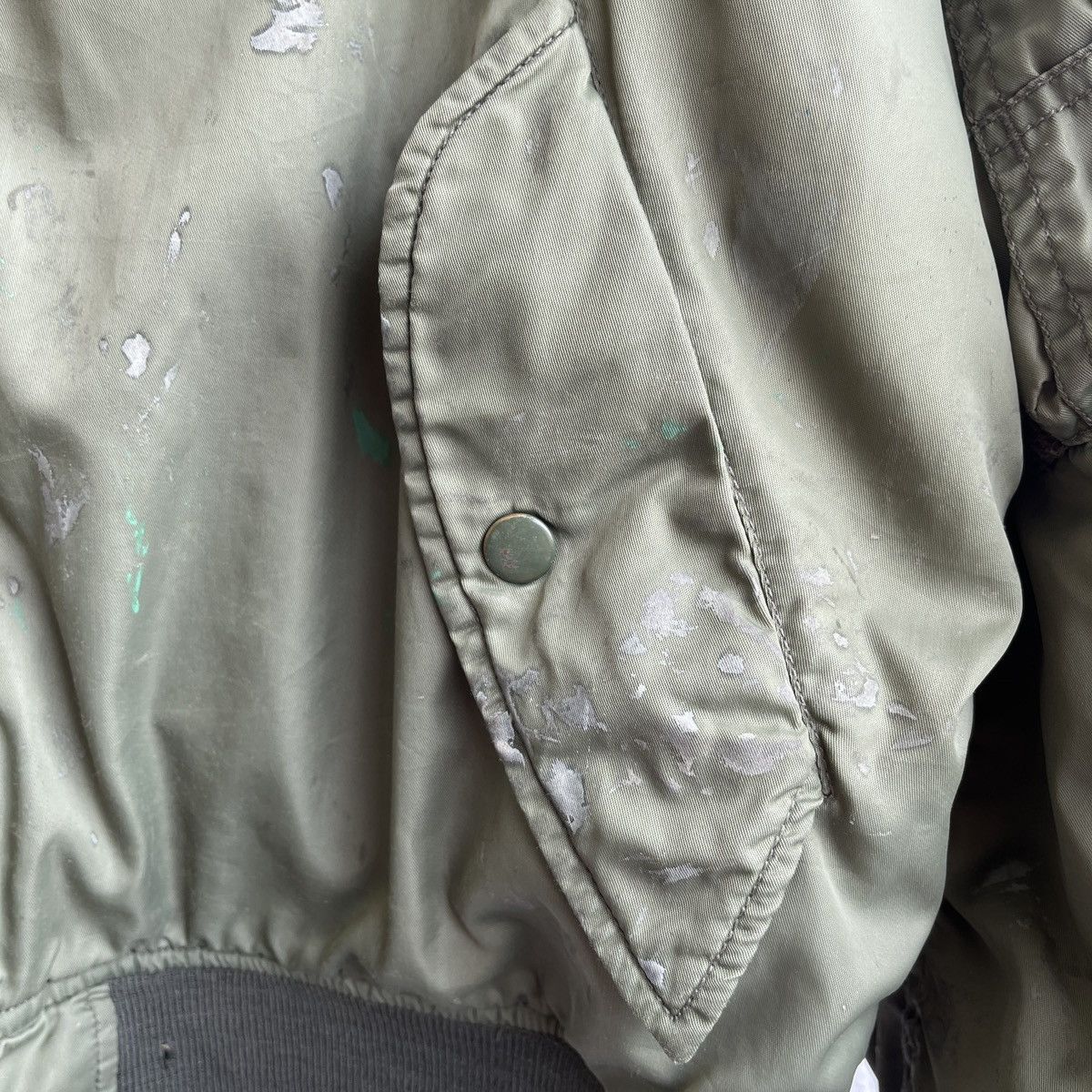 Toyo Enterprises VINTAGE DISTRESSED BOMBER WAKU WAKU WORK TOYO ENTERPRISE Size US L / EU 52-54 / 3 - 9 Thumbnail