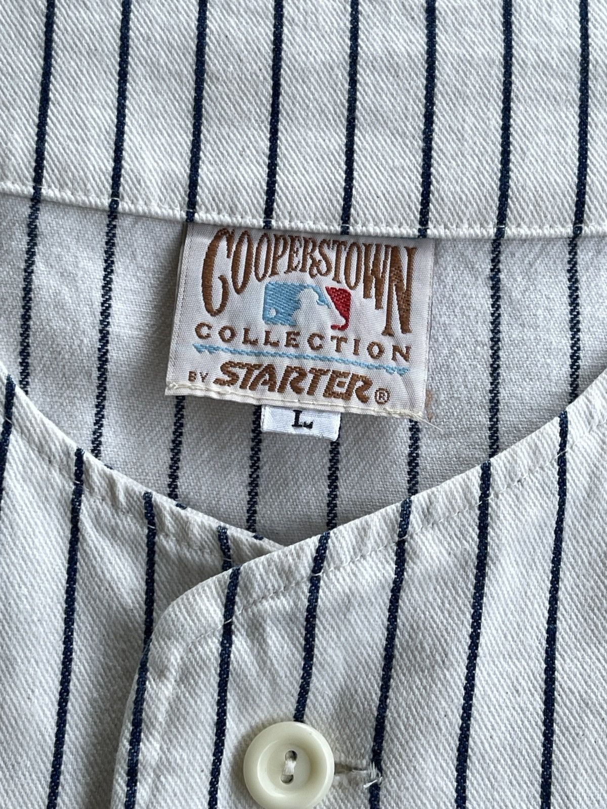 Starter Vintage Starter X New York Yankees MLB Shirt Size US L / EU 52-54 / 3 - 6 Thumbnail