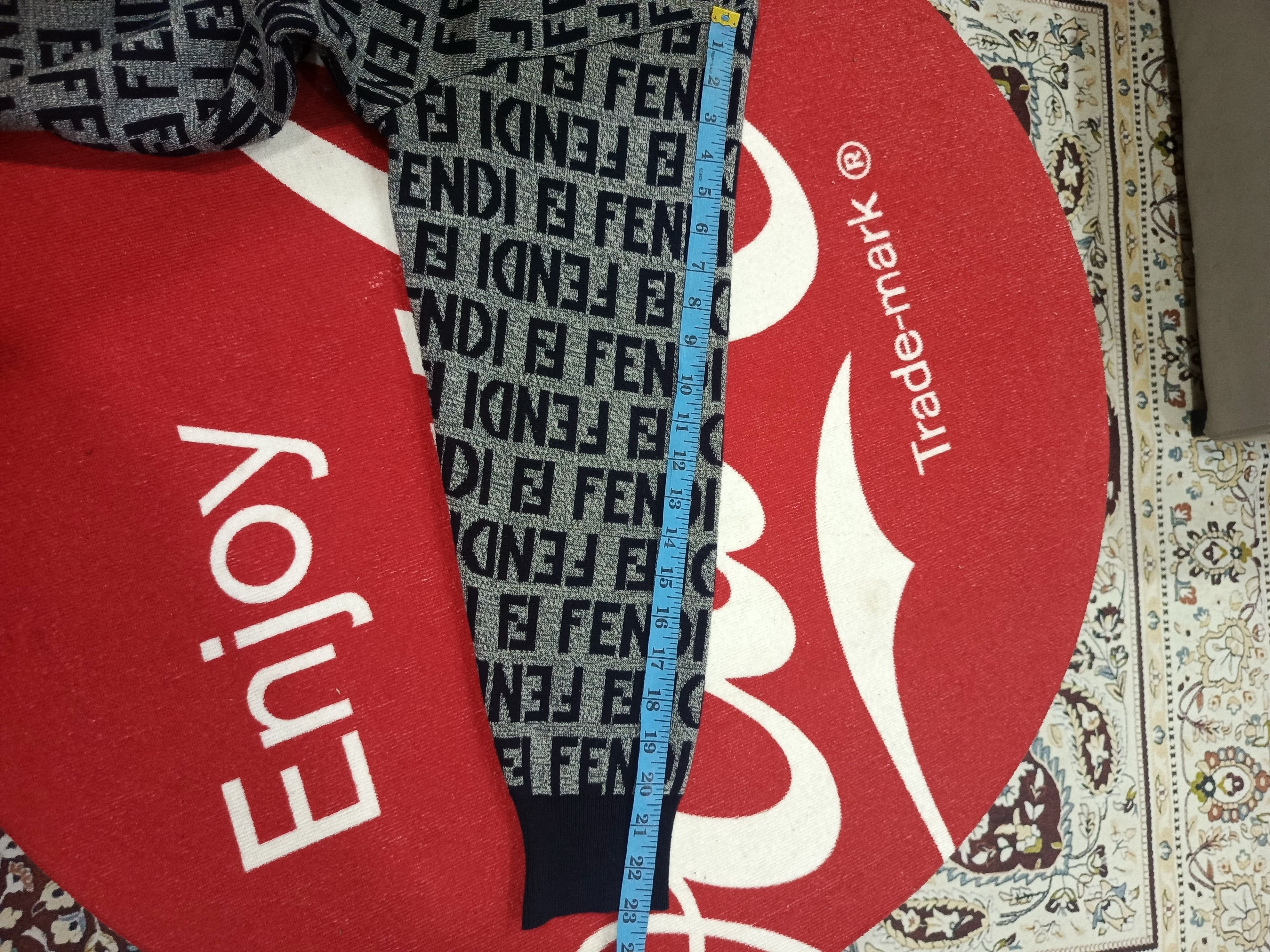 Fendi Fendi crewneck sweater with the FF logo or Zucca monogram Size US L / EU 52-54 / 3 - 11 Thumbnail