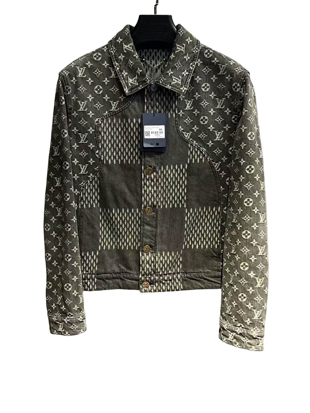 Louis Vuitton 22SS Louis Vuitton x NIGO Monogram Denim Jacket