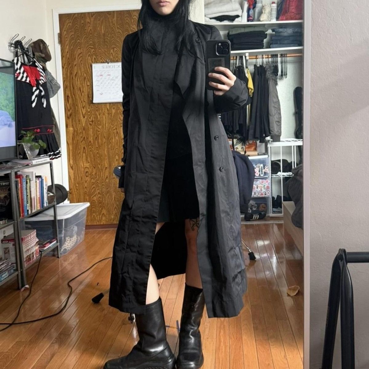 Rick Owens Rick Owens trench coat Size S / US 4 / IT 40 - 2 Thumbnail