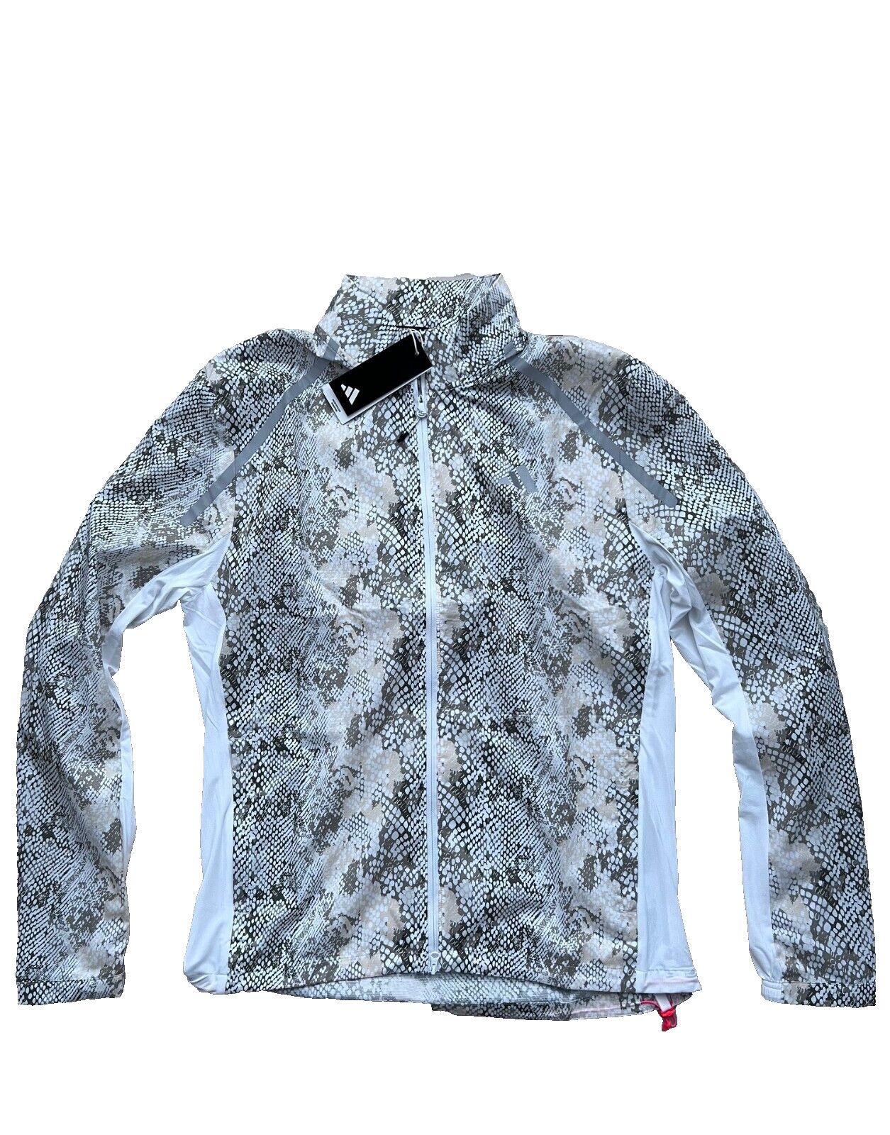 Adidas Adidas IC7597 Marathon Run Track Jacket Silver ( S ) Size US S / EU 44-46 / 1 - 3 Thumbnail