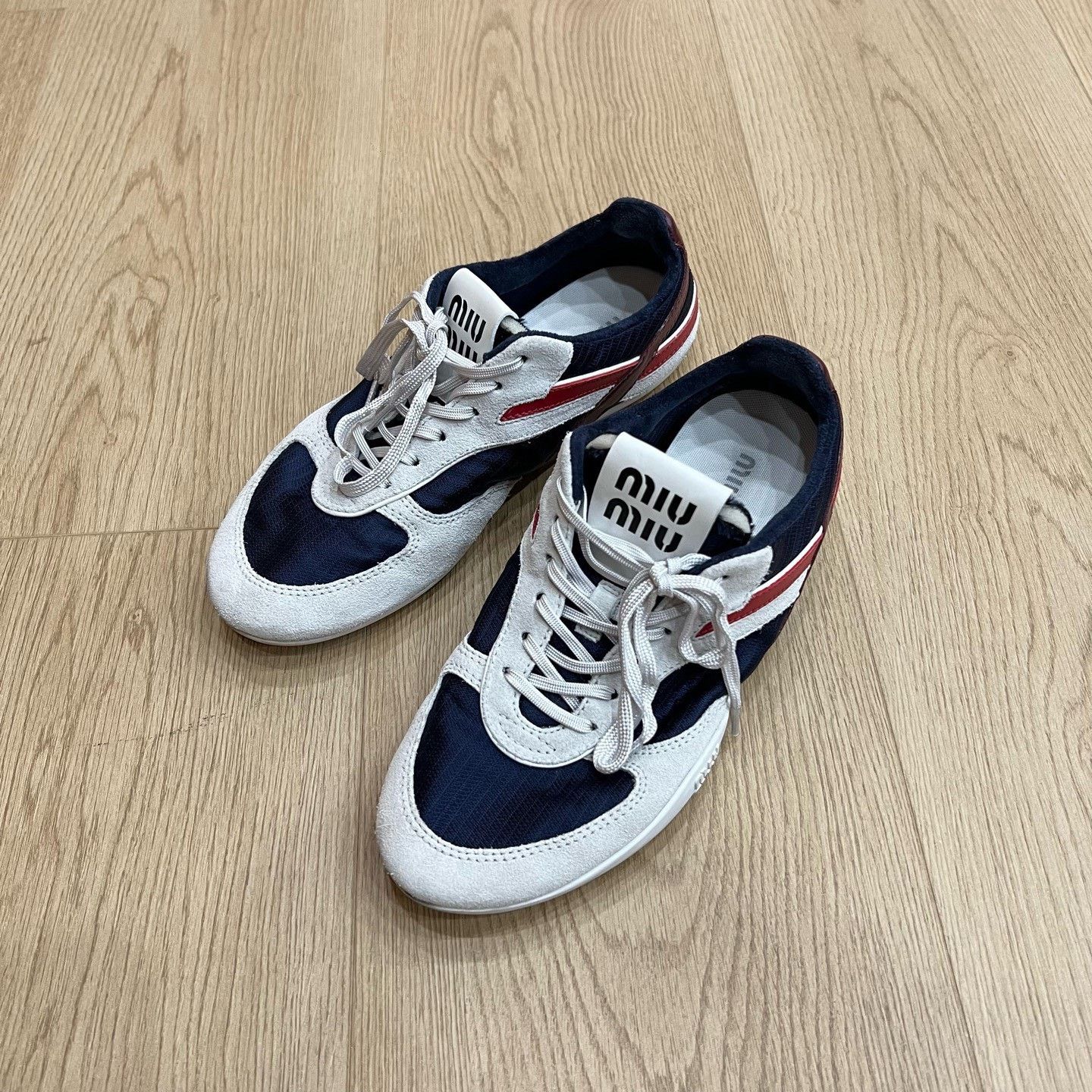 Miu Miu MiuMiu Gymnasium Sneakers Size US 7 / IT 37 - 1 Thumbnail