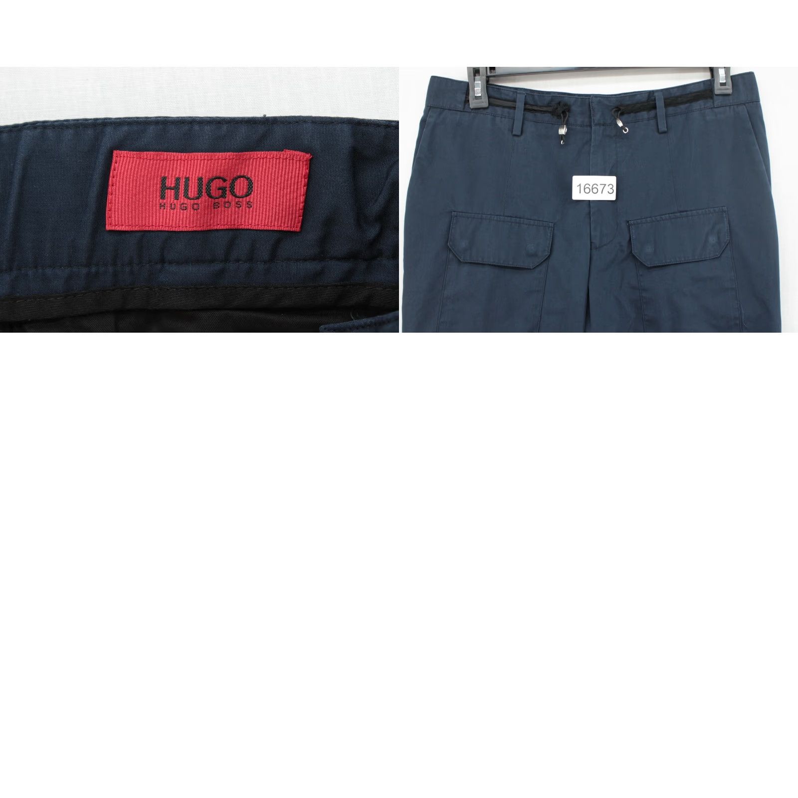 Hugo Boss VINTAGE Hugo Boss Heron Cargo Pants Mens 36X33 Cargo Pocket Five-Pocket Design Blue Slim? Wait. Size US 36 / EU 52 - 9 Thumbnail