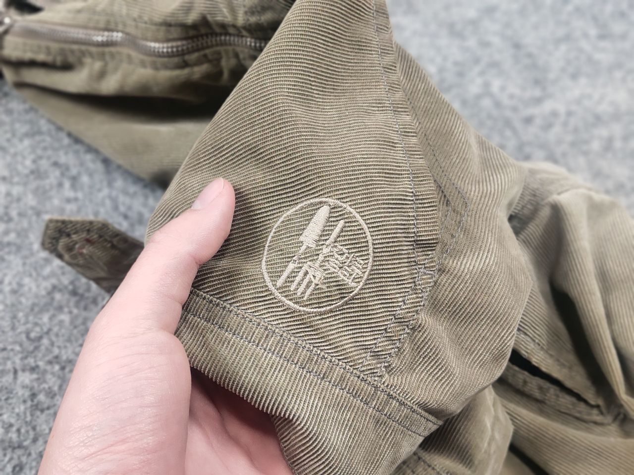 Diesel Vintage 90's Diesel corduroy Cropped jacket zip Long sleeve Size M / US 6-8 / IT 42-44 - 12 Thumbnail