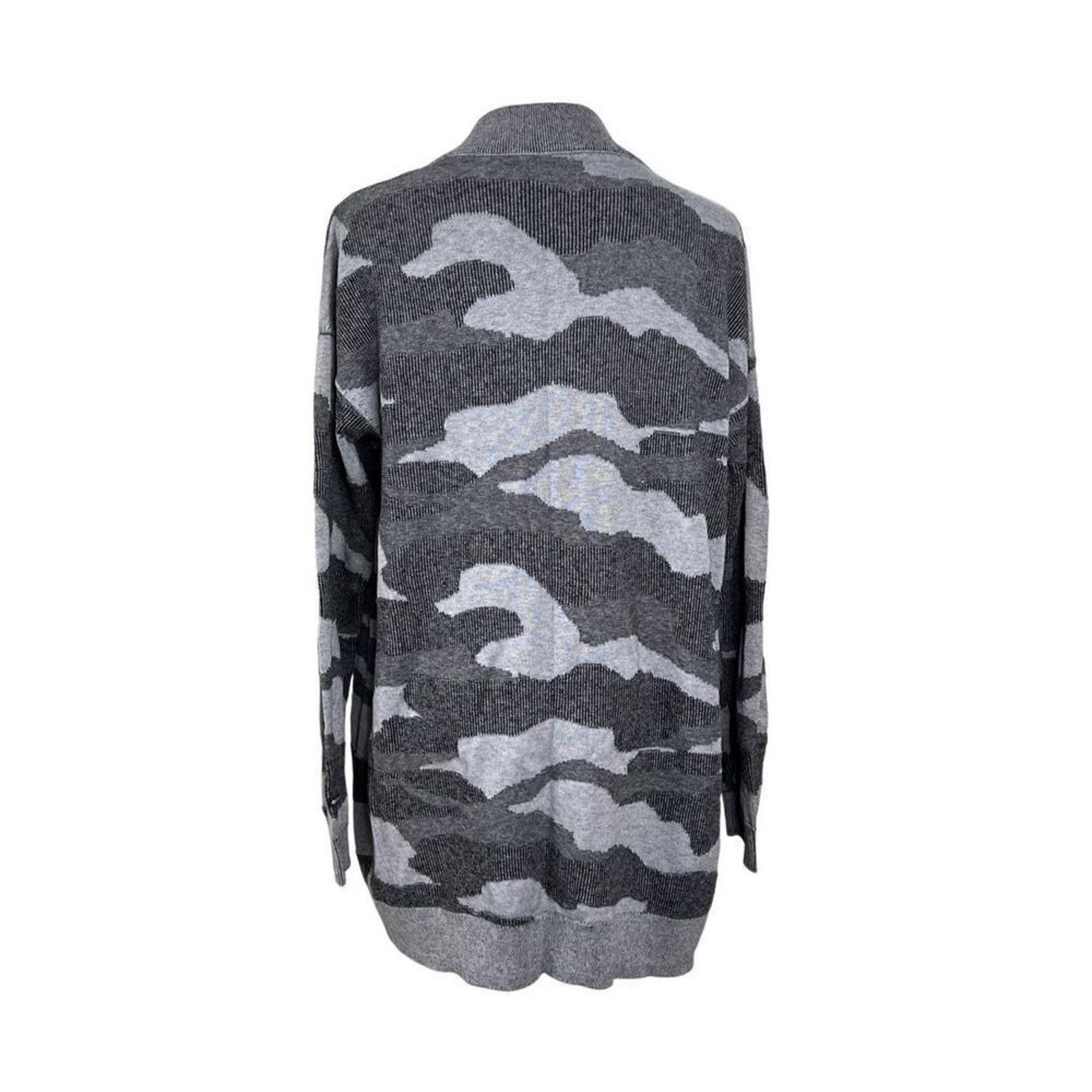 Columbia Columbia Firwood Gray Camouflage Cardigan Sweater LARGE Size L / US 10 / IT 46 - 5 Thumbnail