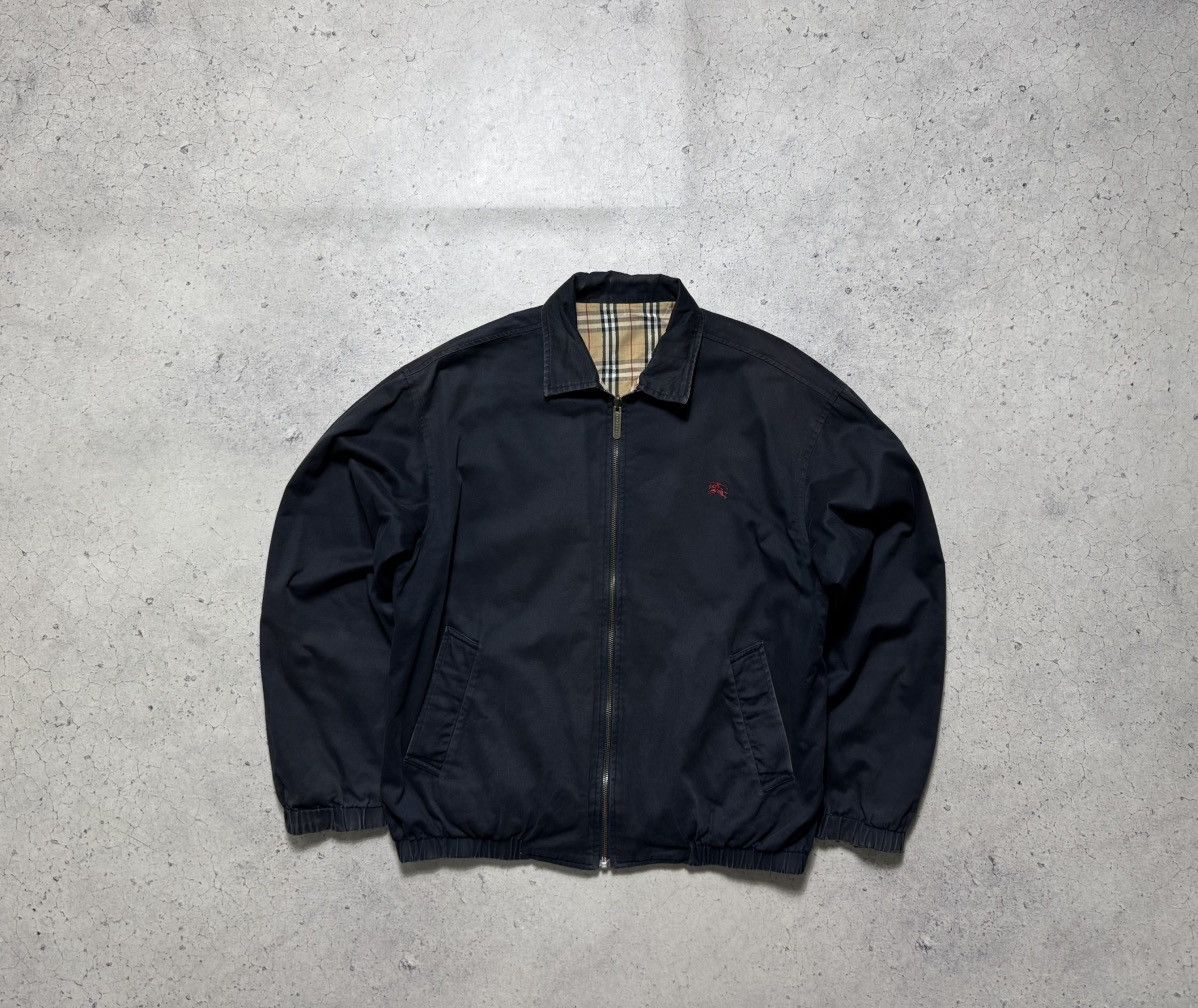 Burberry Burberry Vintage 90’s Bomber Light Jacket Checked Size M Size US M / EU 48-50 / 2 - 2 Thumbnail
