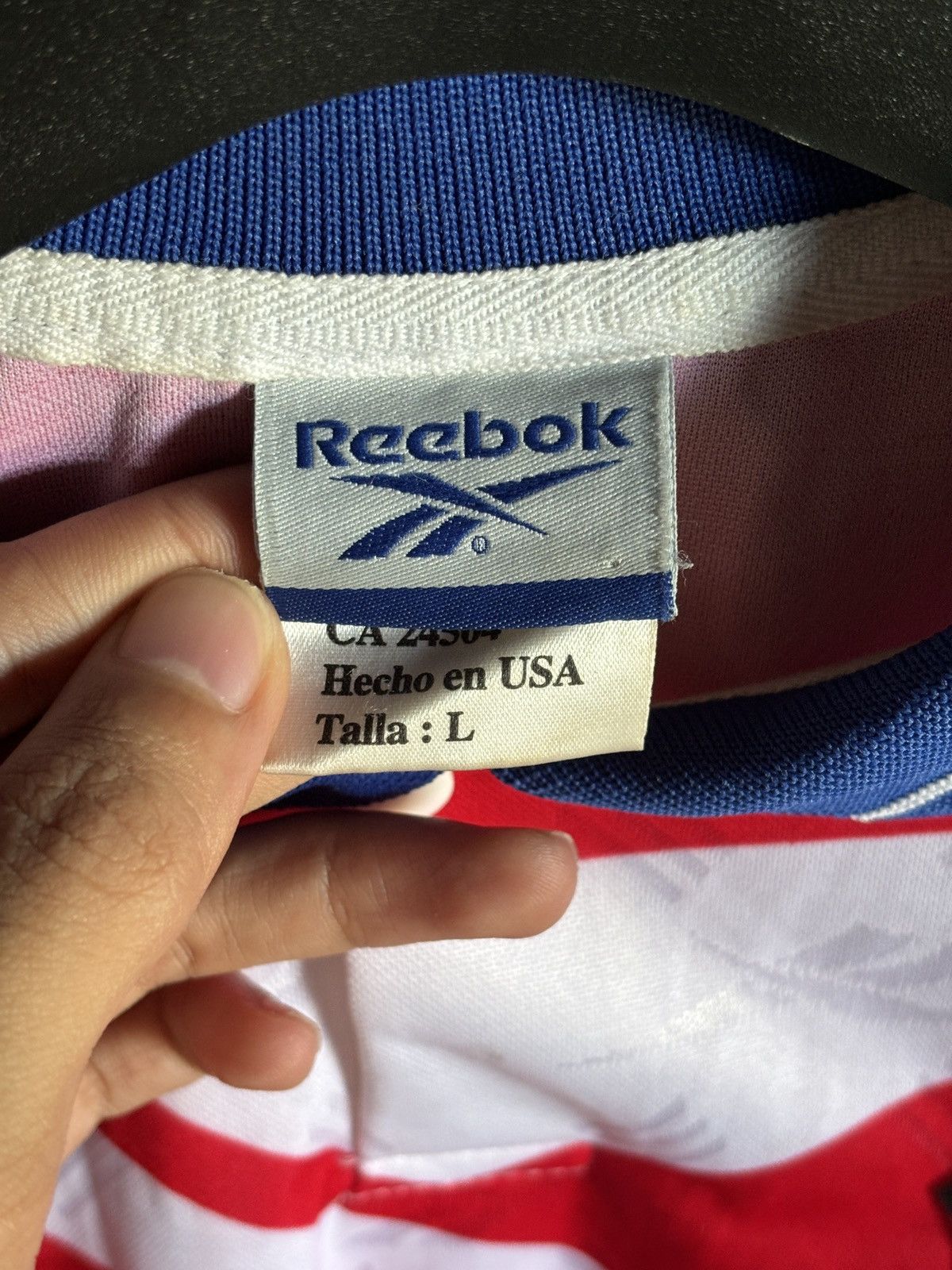 Reebok × Vintage Vintage Chile 1997 Home Jersey Size US L / EU 52-54 / 3 - 6 Thumbnail