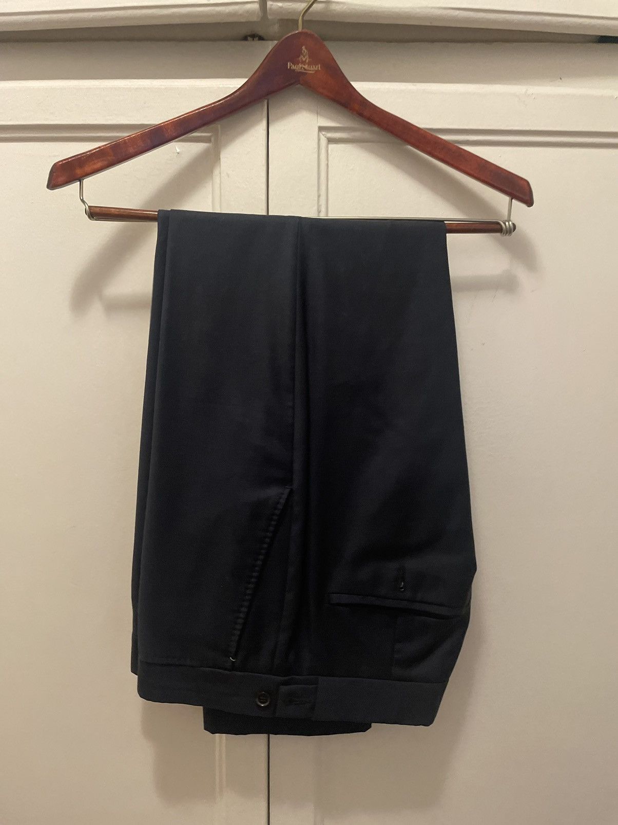 Acne Studios Acne Studios Navy Pants Size US 32 / EU 48 - 1 Thumbnail