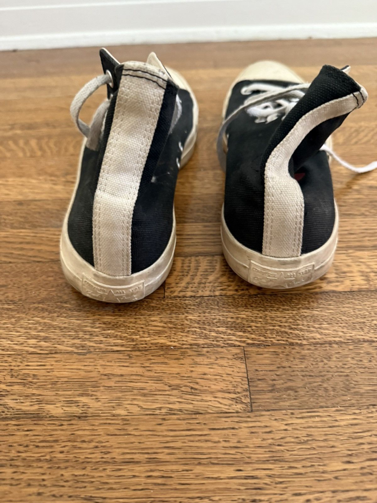 Comme des Garcons Comme des Garçons x Chuck Taylor All Star Hi 'Black' Size US 10 / EU 43 - 5 Thumbnail