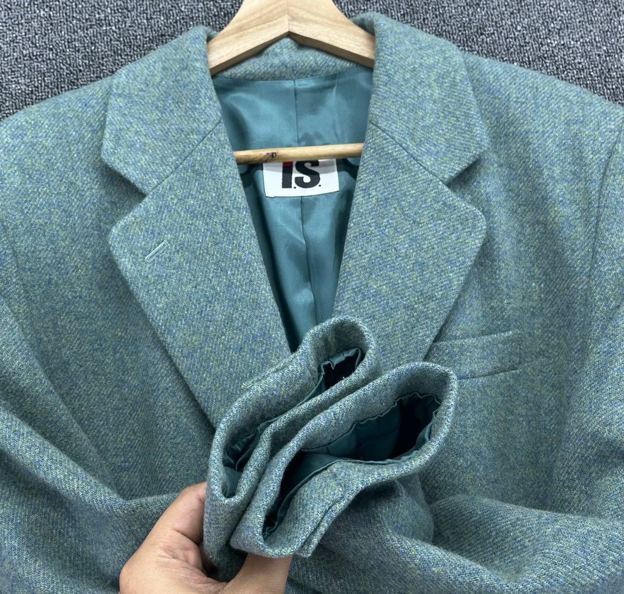 Issey Miyake × Vintage Vintage 80s Issey Miyake Wool Coats Jacket Size US M / EU 48-50 / 2 - 13 Thumbnail