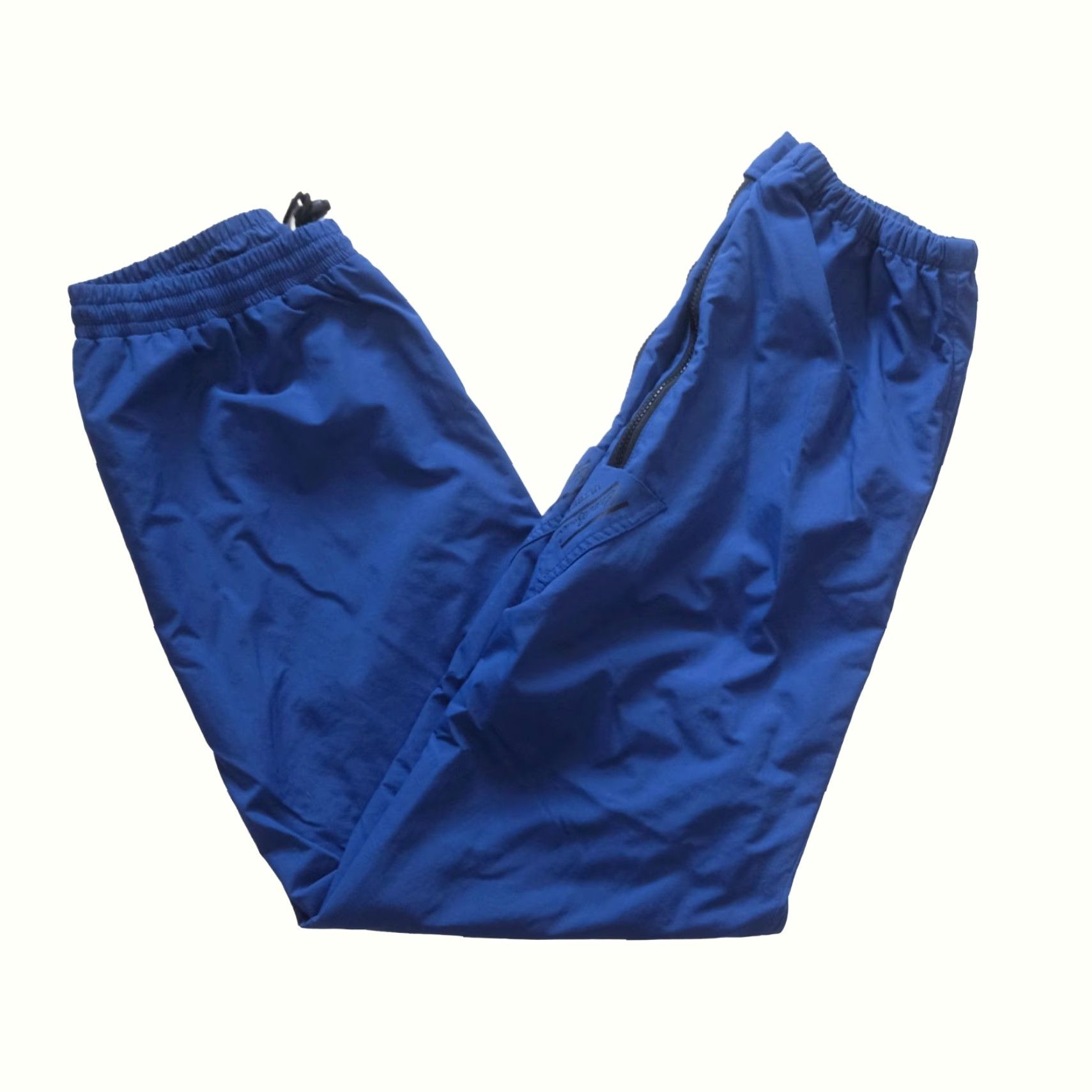 Eddie Bauer VINTAGE Eddie Bauer ULTREX NYLON VTG 90s RETRO ACTIVE SWEATPANTS BLUE 1992 MEN SZ S SLIM TAPERED INSEAM 29" Size US 29 - 2 Thumbnail