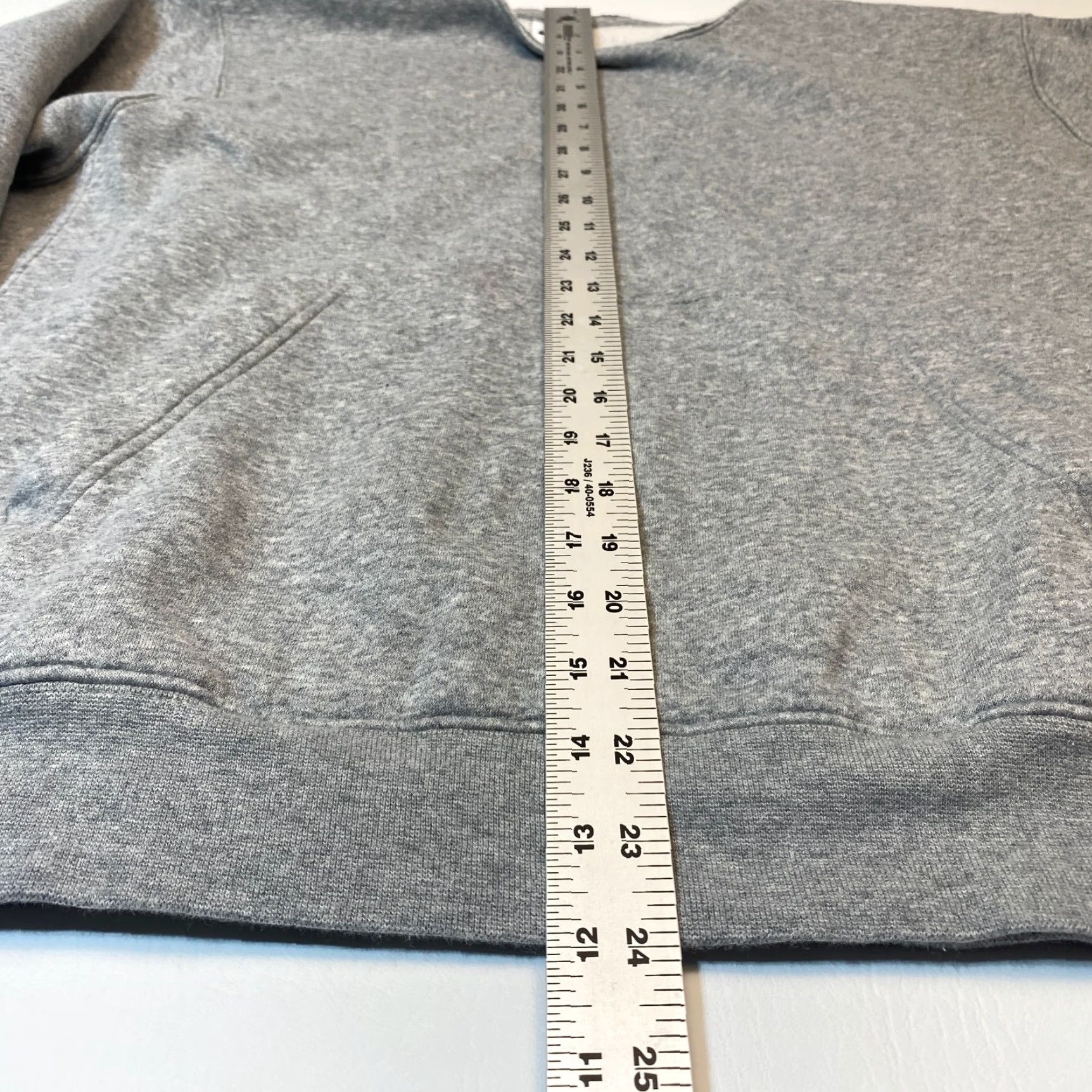 Nike Nike Collarless Fleece Sweatshirt M Men's Medium Light Heather Grey Pullover Embroidered Logo Pockets Nike Sportswear Casual Sportswear Size US M / EU 48-50 / 2 - 6 Thumbnail