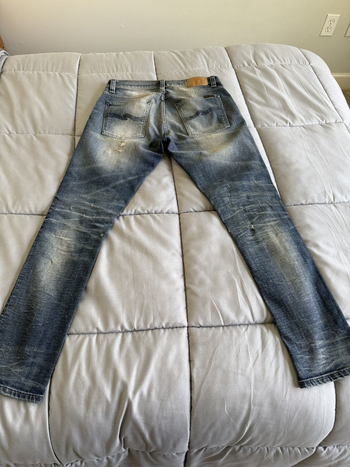 Nudie Jeans Tight Terry Indigo Skins size 31 x 30 Size US 31 - 2 Thumbnail