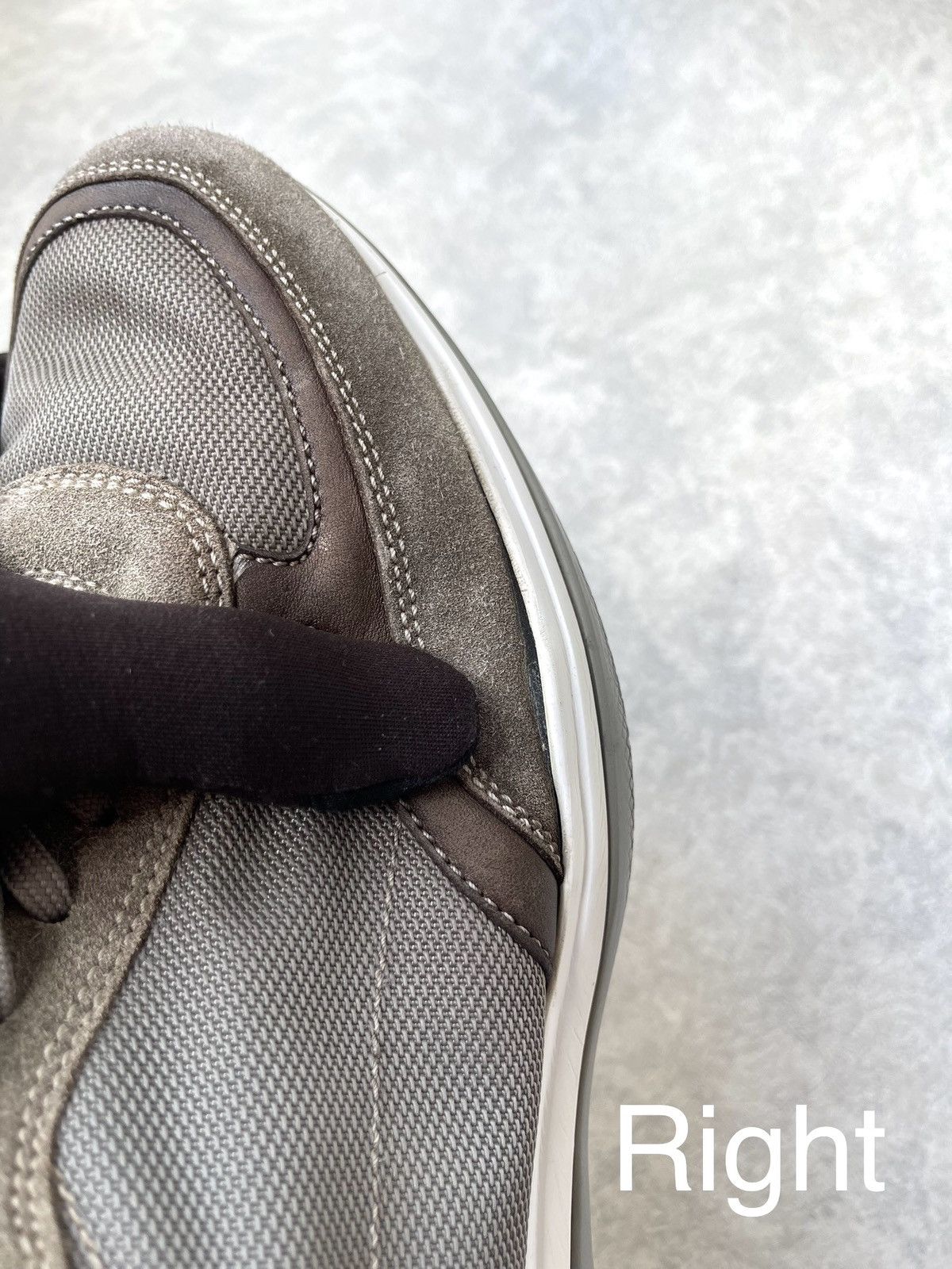 Prada VTG Prada America’s Cup Suede & Mesh Sneakers Grey Archive Size US 8.5 / EU 41-42 - 23 Thumbnail