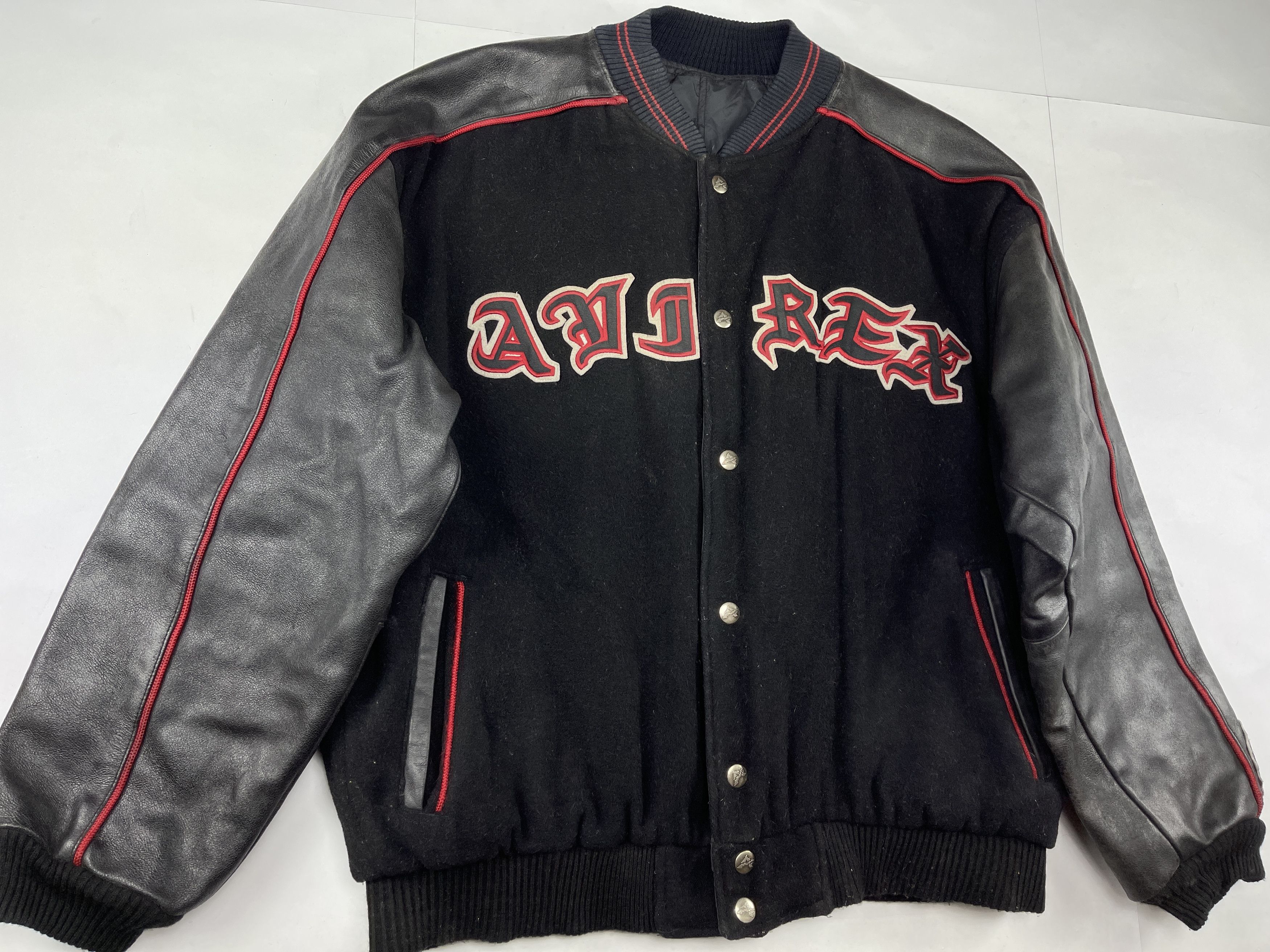 Avirex AVIREX jacket, wool vintage 90s hip hop 1990s hip hop XL Size US XL / EU 56 / 4 - 10 Thumbnail