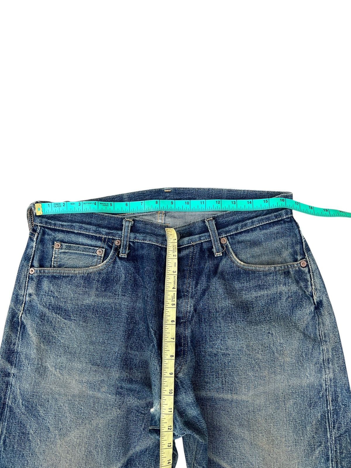 Studio D'Artisan Distressed Studio D’ Artisan SD-101 Denim Selvedge Jeans Size US 32 / EU 48 - 4 Thumbnail