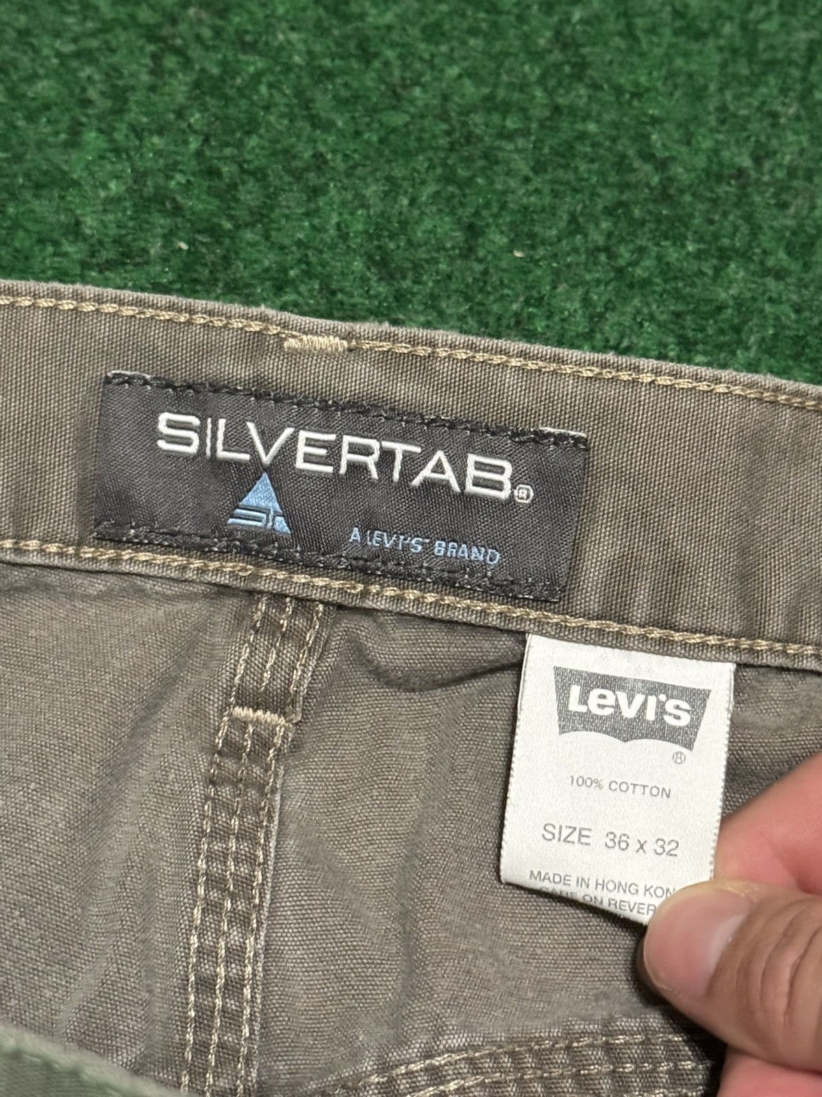Levi's Vintage Clothing Vintage 90s Silvertab Levi’s Carpenter Baggy Skater Pants Size US 36 / EU 52 - 4 Thumbnail