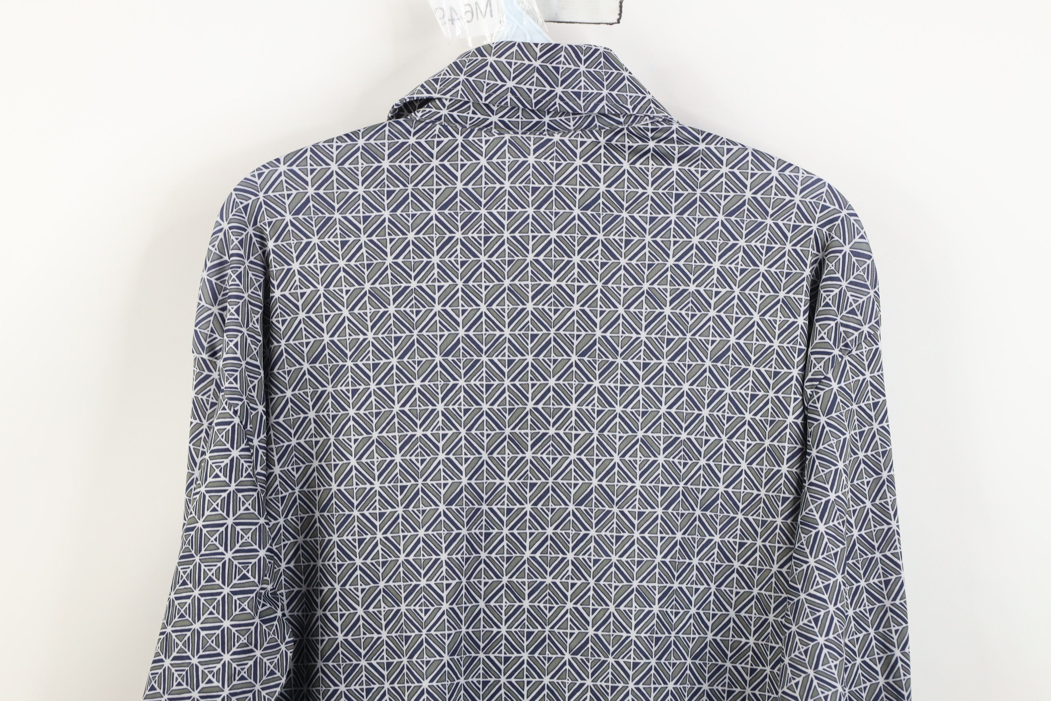 Vintage Vintage 70s Streetwear Dagger Collar Knit Button Shirt USA Size US L / EU 52-54 / 3 - 11 Thumbnail