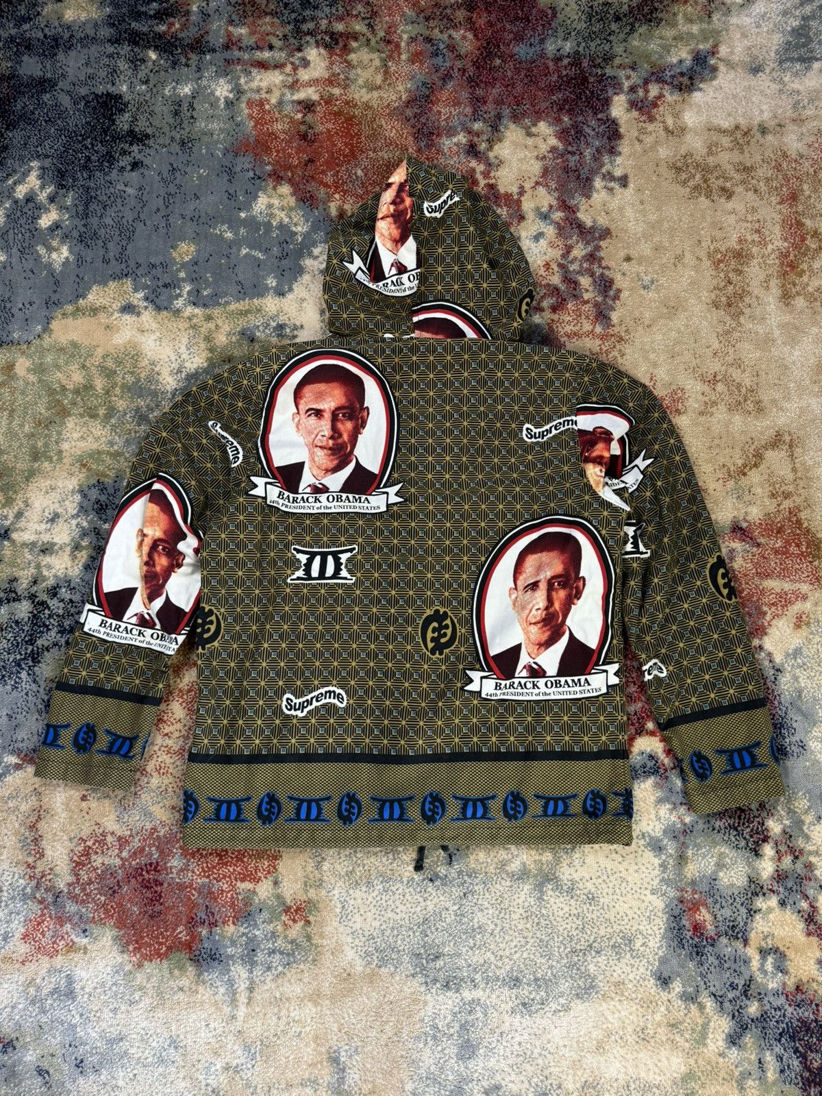 Supreme Anorak Obama supreme hoodie Grailed
