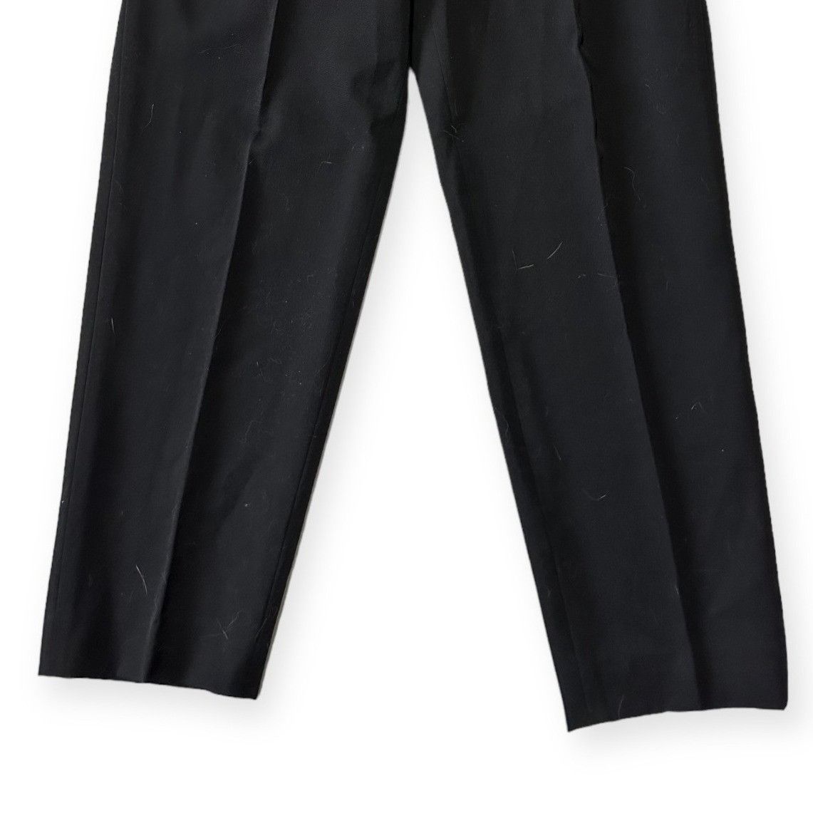 ATSURO TAYAMA × Vintage Vintage Atsuro Tayama Black Wool Trouser Pants, Vintage Size 26" / US 2 / IT 38 - 8 Thumbnail