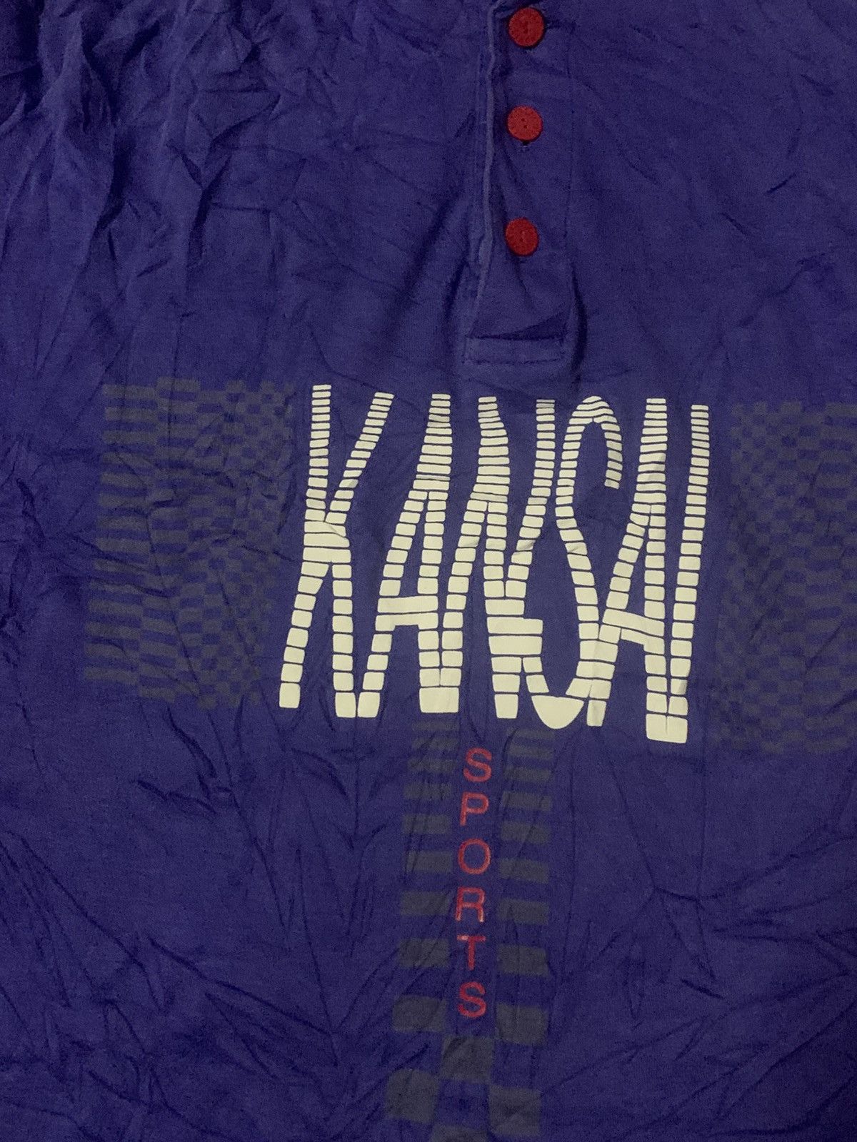 Kansai Yamamoto Kansai Yamamoto Polo Shirt Size US L / EU 52-54 / 3 - 3 Thumbnail