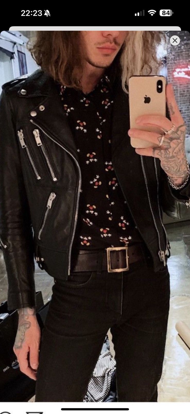 Saint Laurent Paris Silk micky mouse shirt Size US S / EU 44-46 / 1 - 1 Thumbnail