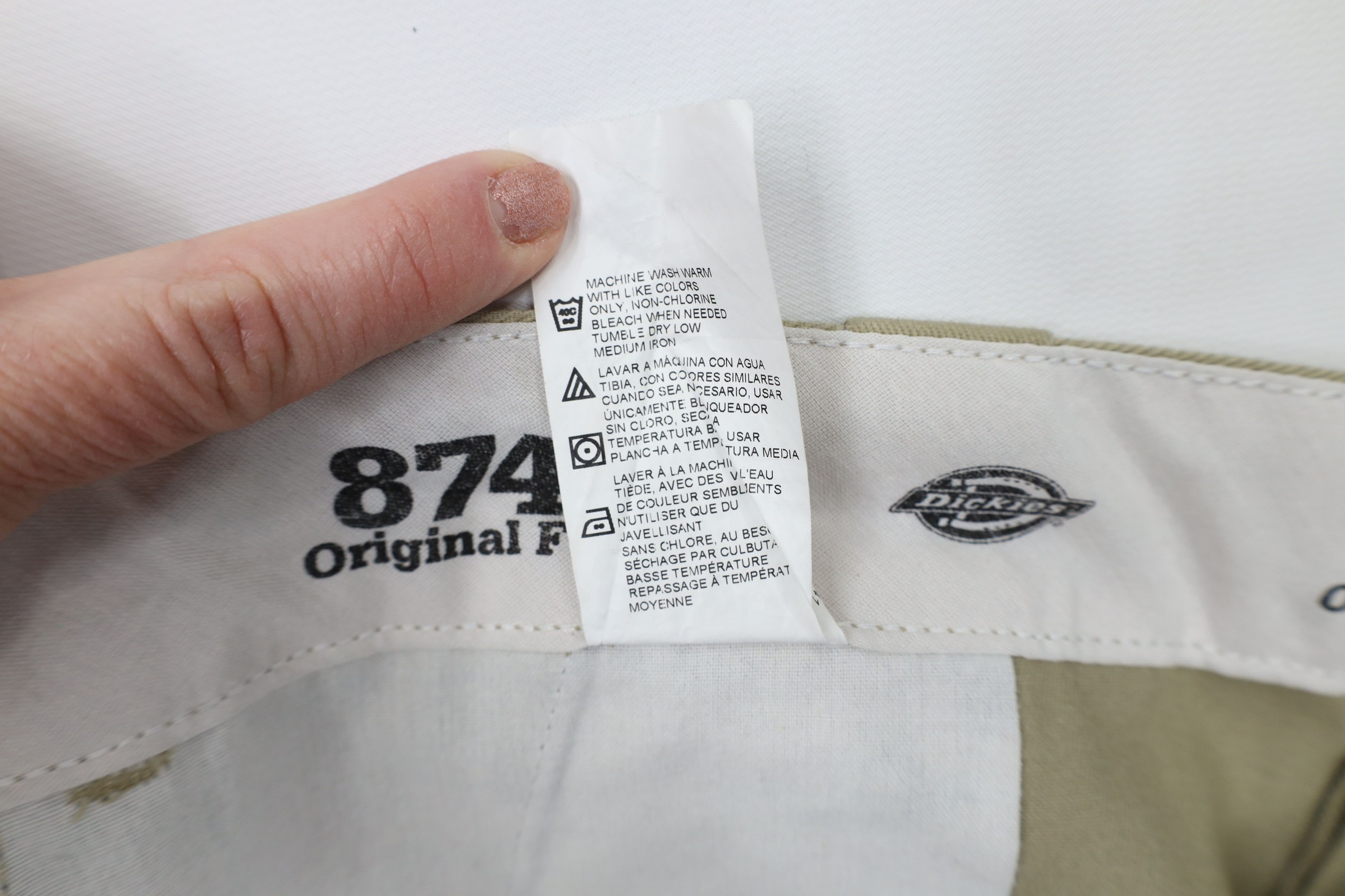 Dickies × Vintage Vintage Dickies Spell Out Wide Leg Work Mechanic Pants Size US 38 / EU 54 - 10 Thumbnail