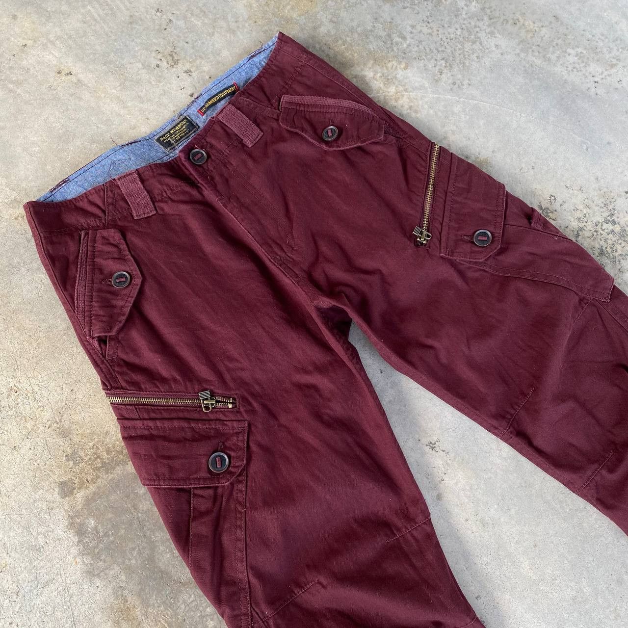 20471120 × Japanese Brand VINTAGE BACK NUMBER CARGO UP-ARMORED EQUIPMENT MILITARY Size US 31 - 11 Thumbnail