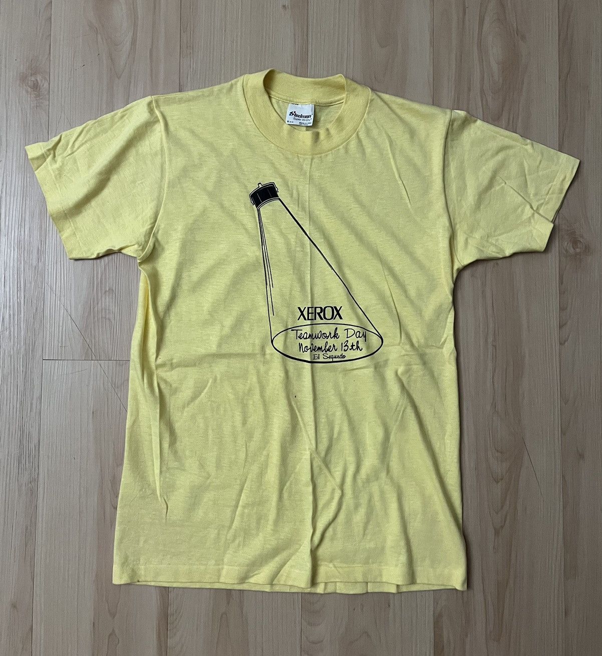 Vintage Vintage 80s XEROX Stedman Hi Cru Single Stitch T Shirt Size US M / EU 48-50 / 2 - 1 Thumbnail
