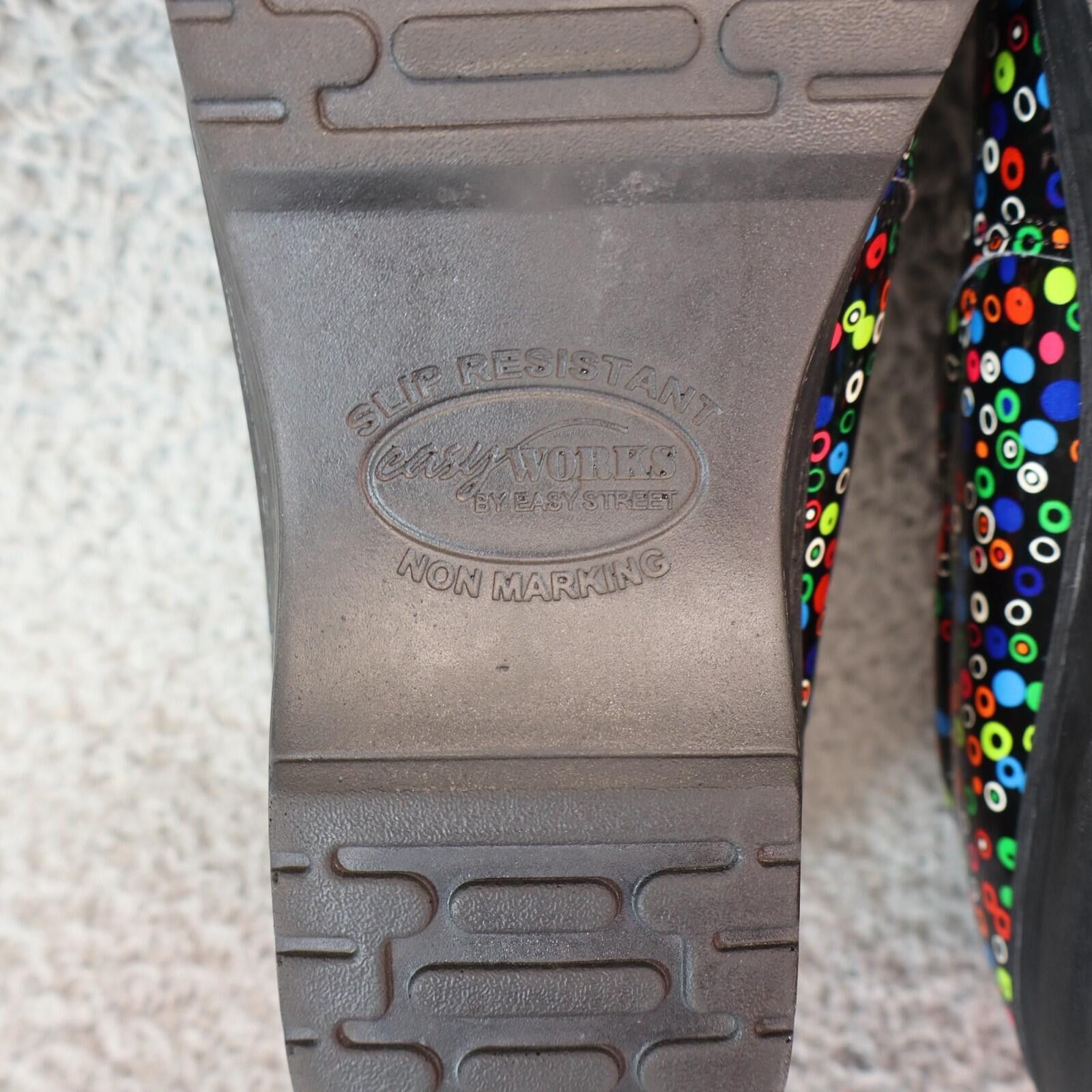 Other Easy Works By Easy Street Slip On Clogs 9M Tiffany Patent Size US 9 / IT 39 - 9 Thumbnail
