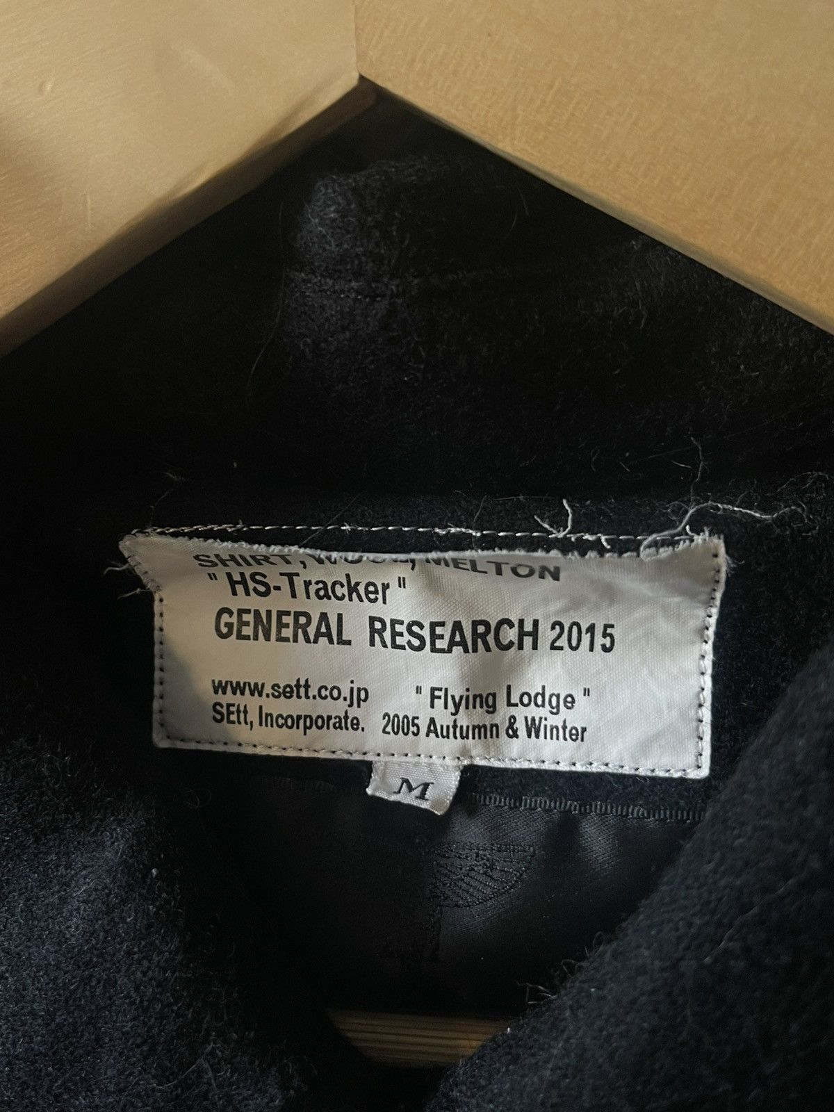 General Research General Research HS Tracker Wool Button up Size US M / EU 48-50 / 2 - 4 Thumbnail