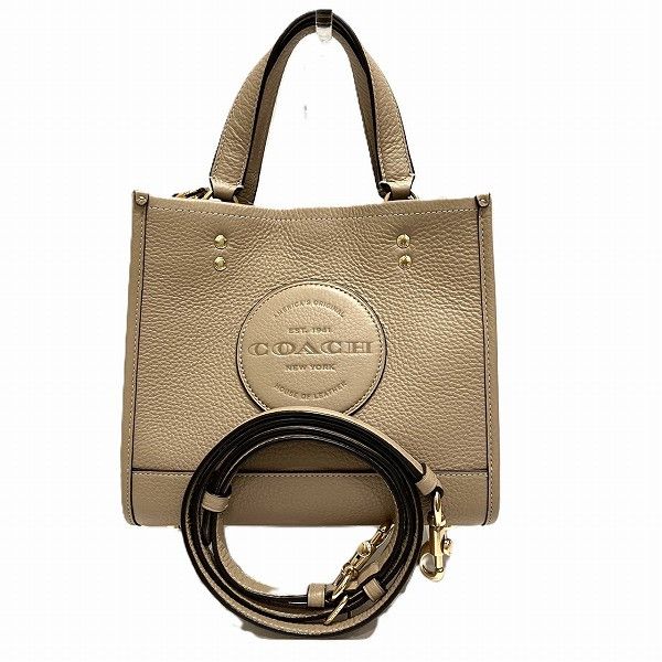 Coach Coach Coach Dempsey Tote 22 with Patch C5268 Leather Handbag C5268 in Great Condition Size ONE SIZE - 1 Thumbnail