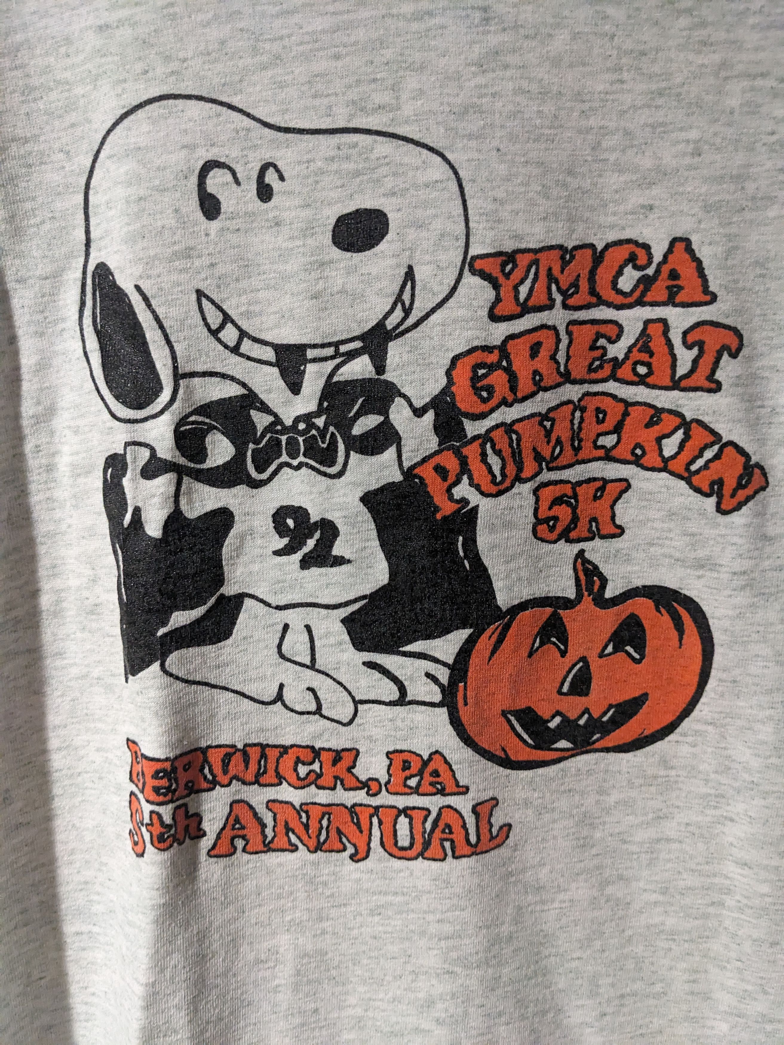 Peanuts × Vintage Vintage 90s Snoopy The Great Pumpkin Long-Sleeve T-Shirt Size US L / EU 52-54 / 3 - 2 Thumbnail