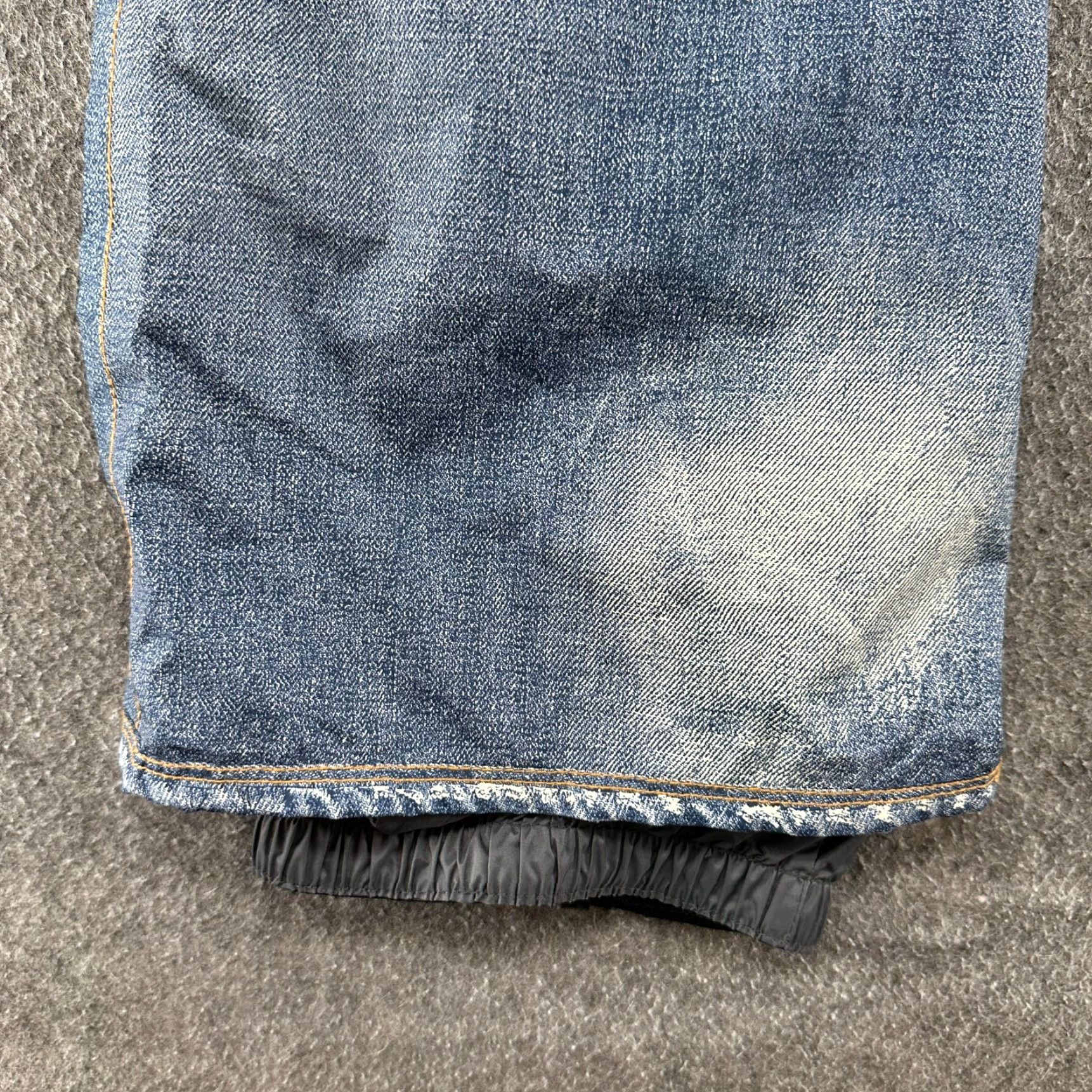 Burton VINTAGE Burton Jeans Snow Pants Women M Blue Insulated Goretex Ski 32in Inseam 5-Pocket Logo Regular Size 32" / US 10 / IT 46 - 2 Thumbnail